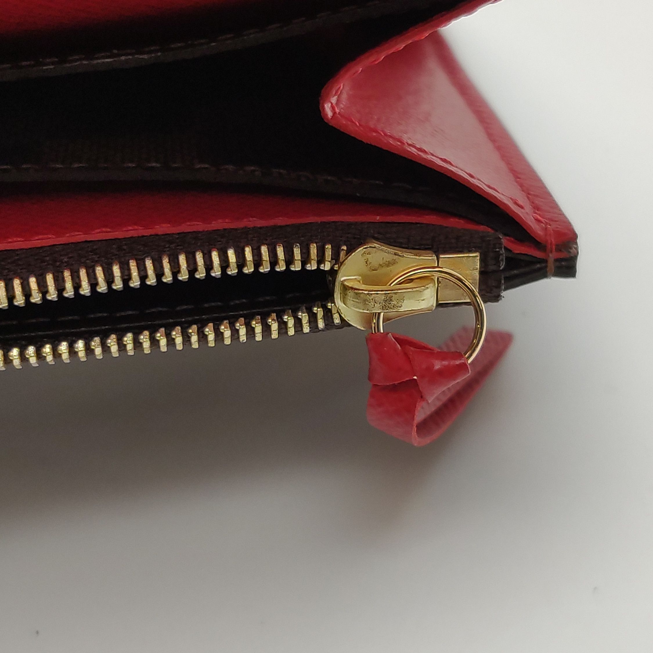 Louis Vuitton Louis Vuitton (LV) Emilie leather checkerboard snap wallet Size ONE SIZE - 5 Thumbnail