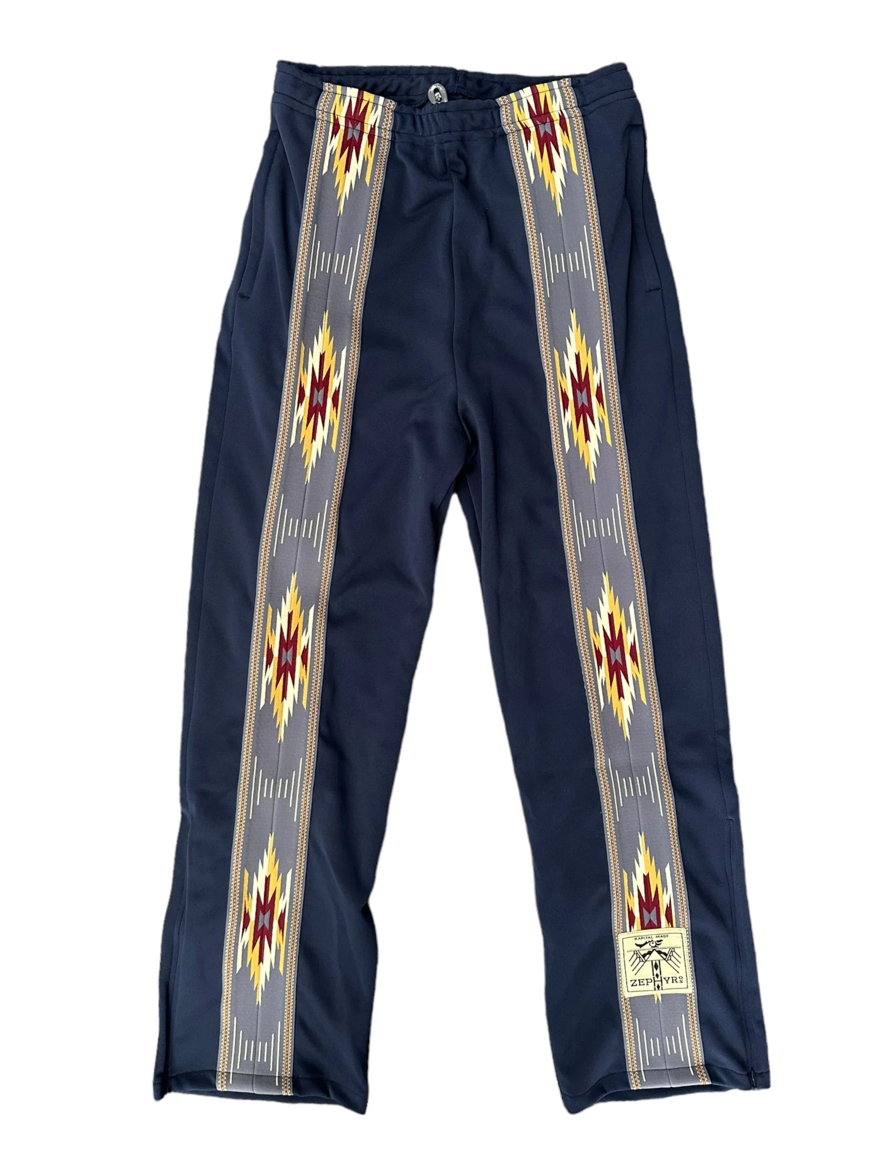 Kapital Zephyr Track Pant Blue Size M
