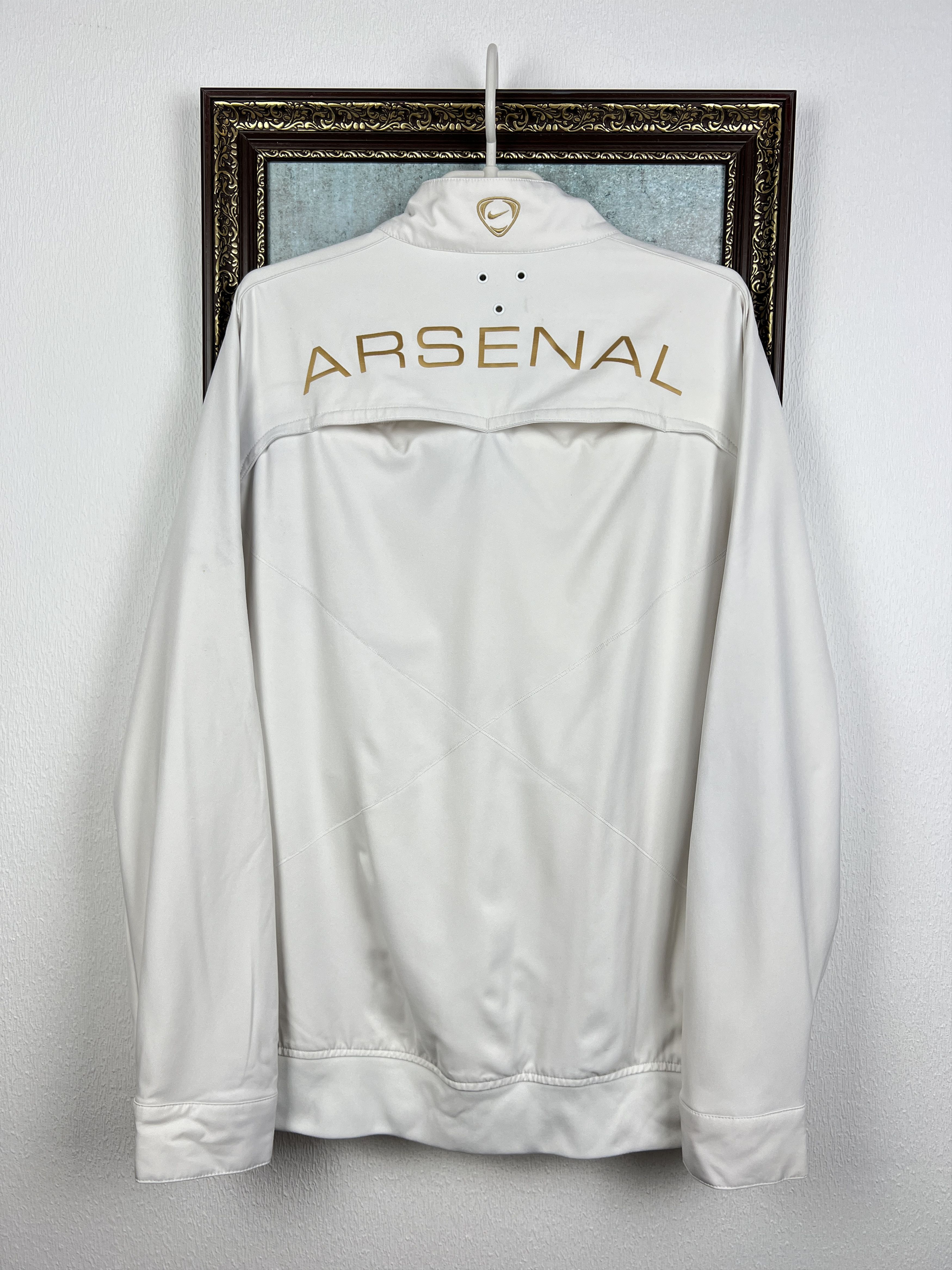 Nike Vintage Arsenal Football Jacket Soccer Track Top Gunners Size US L / EU 52-54 / 3 - 11 Thumbnail