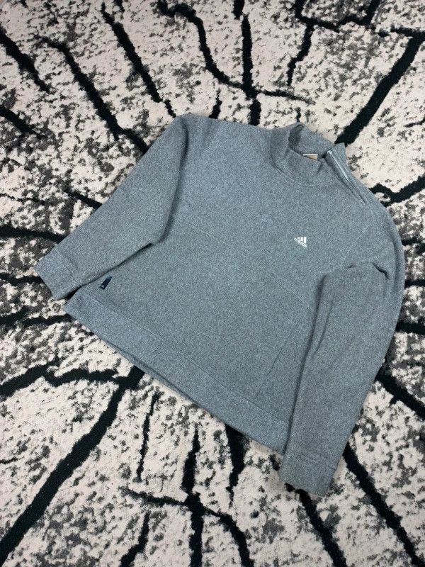 Adidas Adidas crewneck fleece sweatshirt gray XXL Size XXL / US 16-18 / IT 52-54 - 2 Thumbnail