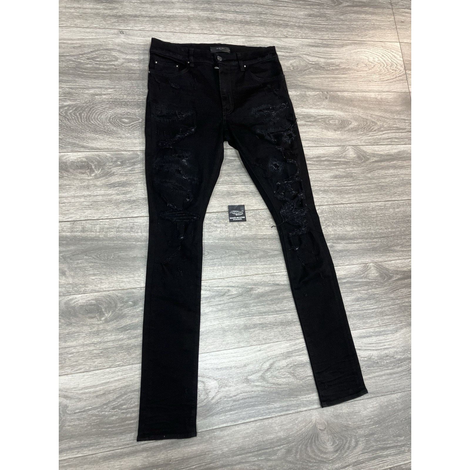 Amiri Amiri Denim Jeans ' Black ' | GREAT COND | 100% AUTHENTIC! Size US 31 - 2 Thumbnail