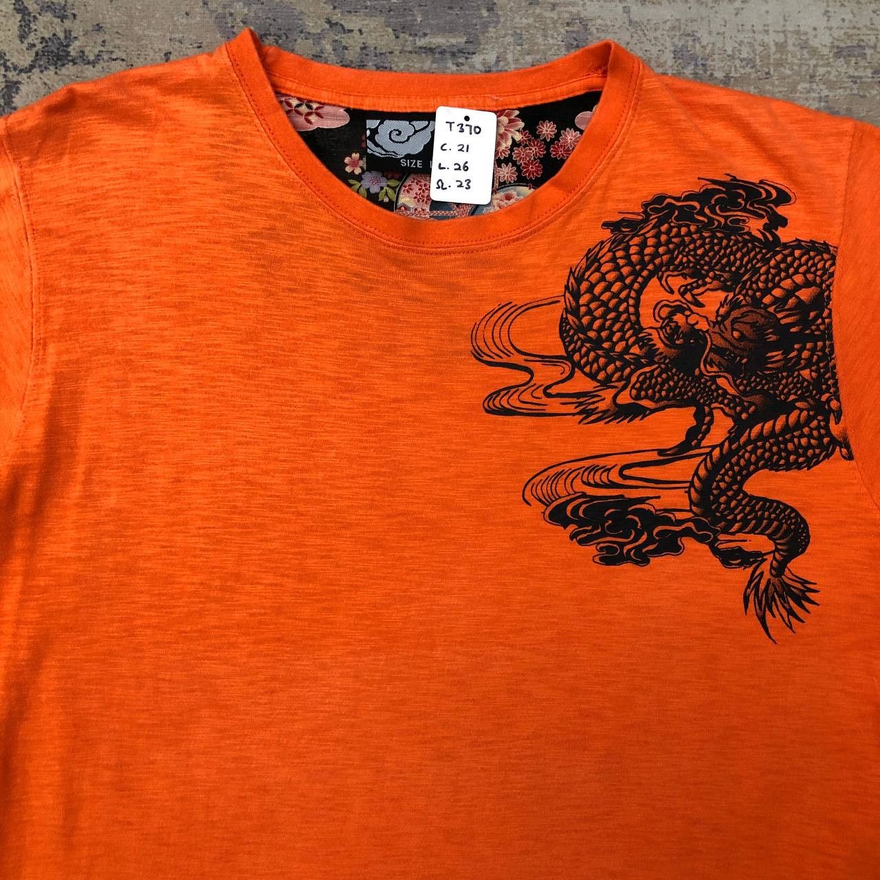 Japanese Brand T370 JAPAN SUKAJAN YAKUZA TATOO LONG SLEEVE TEE Size US L / EU 52-54 / 3 - 4 Thumbnail