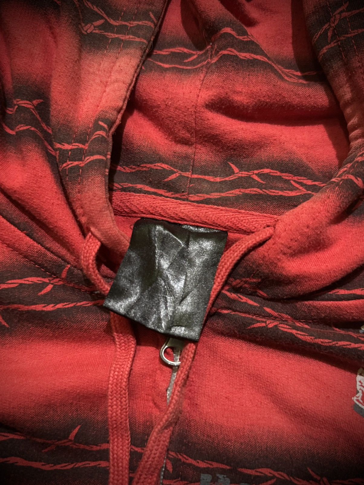 If Six Was Nine Y2K SKULL FLAG IFSIXWASNINE STYLE VEST HOODED Size US L / EU 52-54 / 3 - 5 Thumbnail