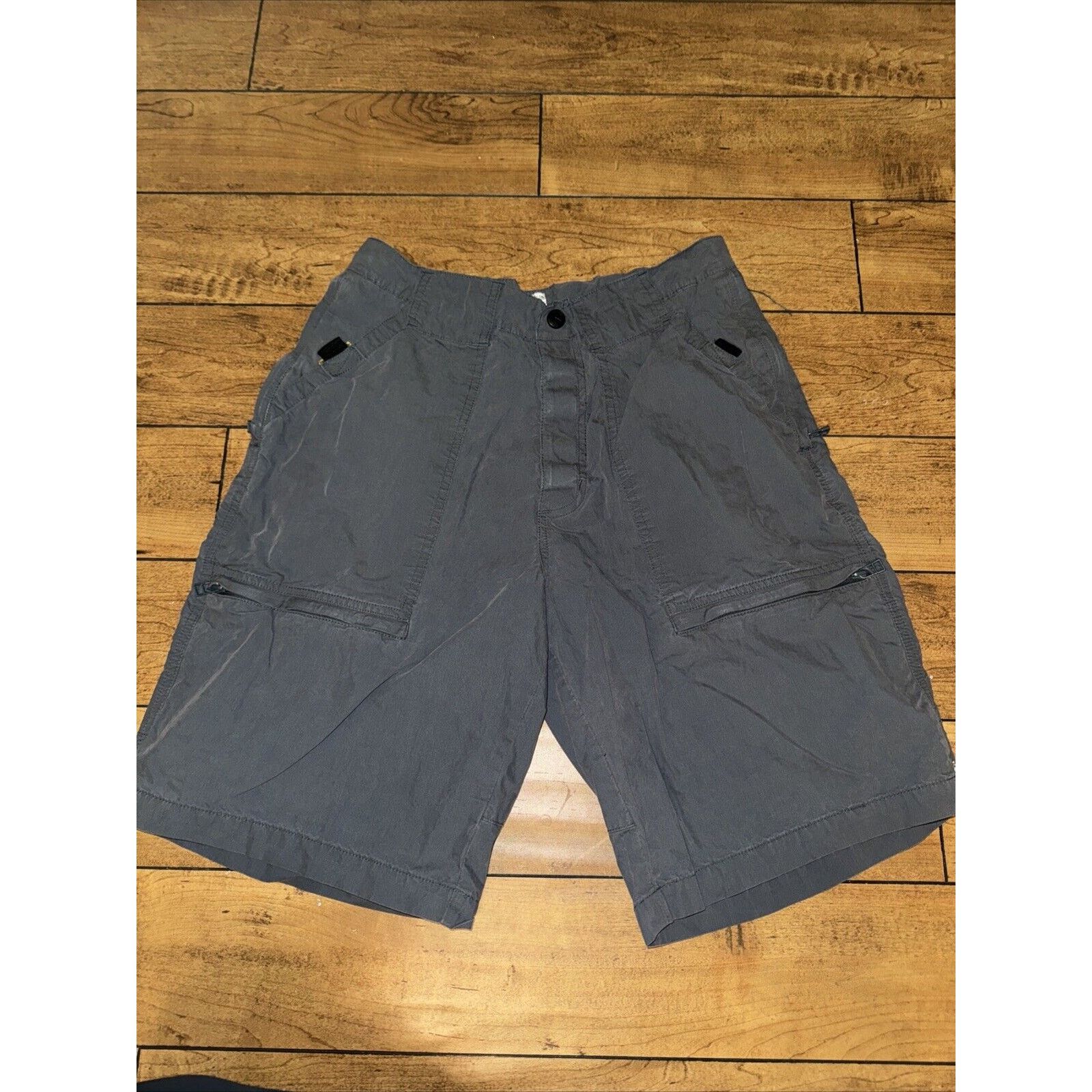 Rusty Rusty ATS Hiking Cargo Shorts Grey Size 32 Size US 32 / EU 48 - 1 Thumbnail