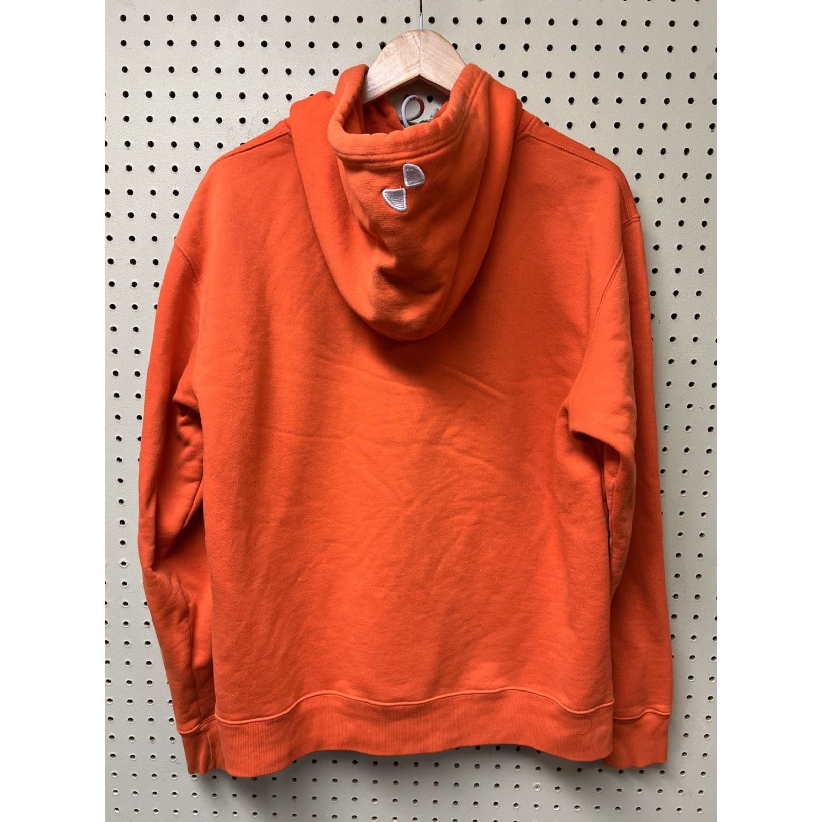 Vintage POC Hoodie Sports Skiing Embroidered Orange 100% Cotton Large Mens Pullover Hooded Regular Size L Size US L / EU 52-54 / 3 - 2 Thumbnail
