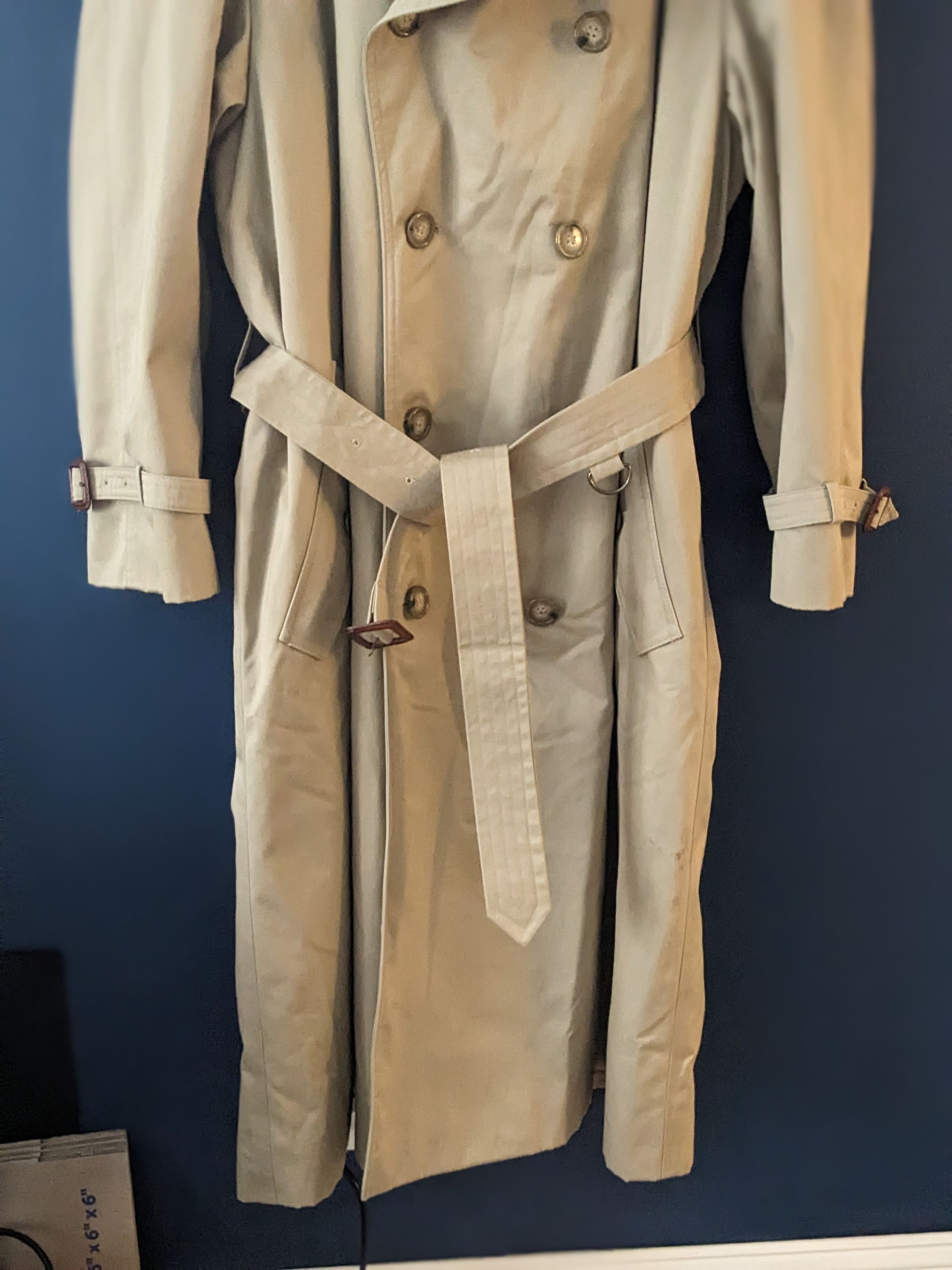 Baracuta Excellent Vintage Barcuta Lined Men Trench Coat Size 42 Size US S / EU 44-46 / 1 - 1 Thumbnail
