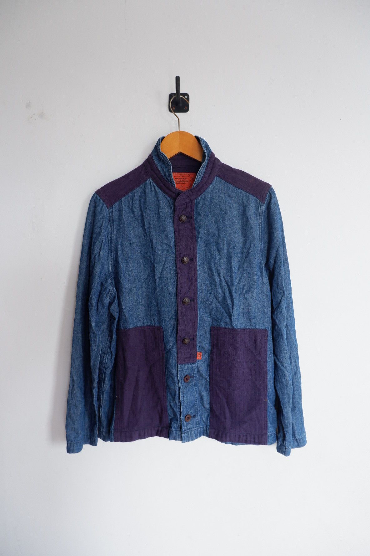 45rpm Vtg Nothern Truck Tech Indigo Shirts Size US L / EU 52-54 / 3 - 1 Thumbnail