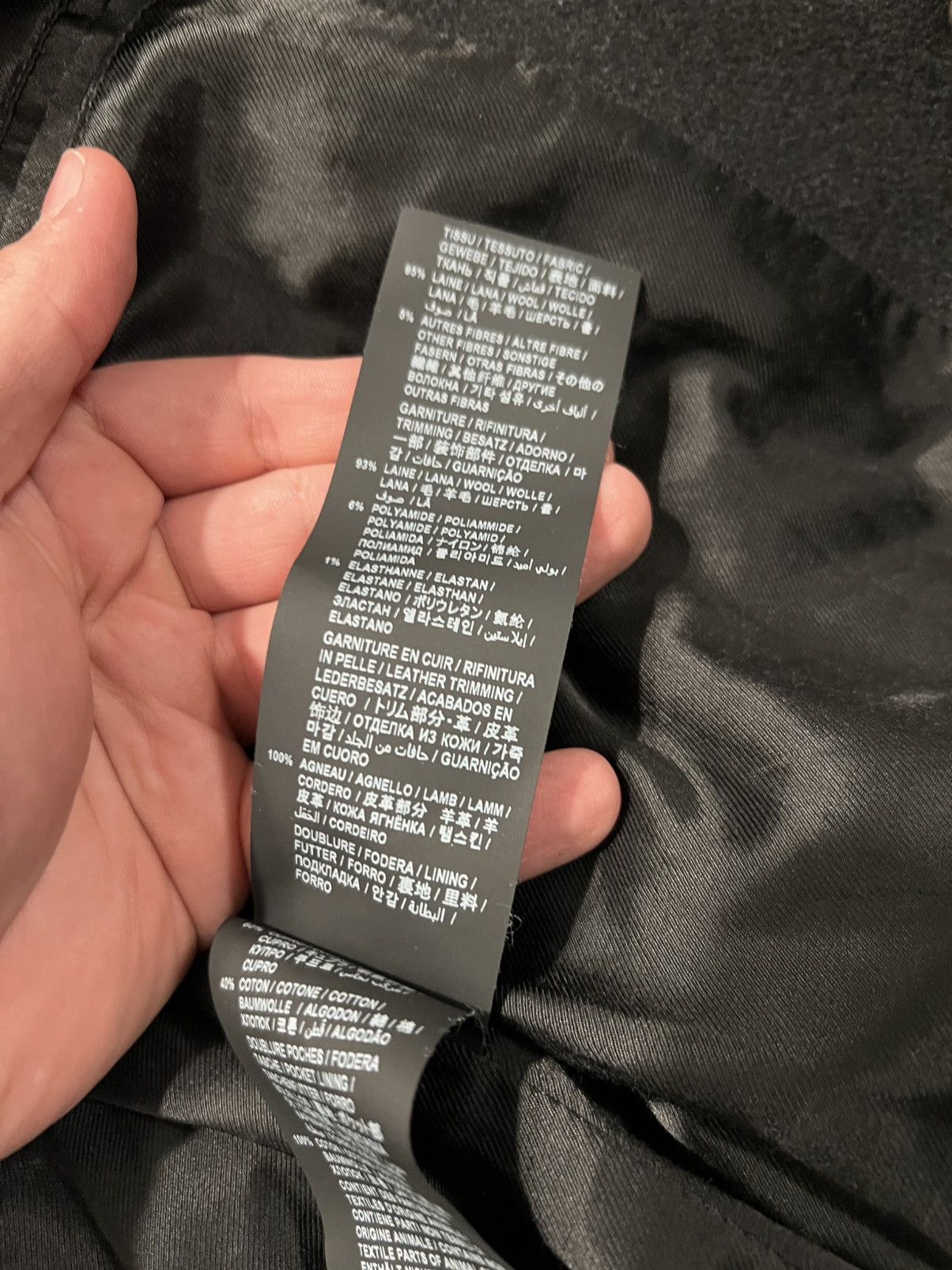 Saint Laurent Paris Saint Laurent Teddy Jacket Size 52 Size US L / EU 52-54 / 3 - 5 Thumbnail