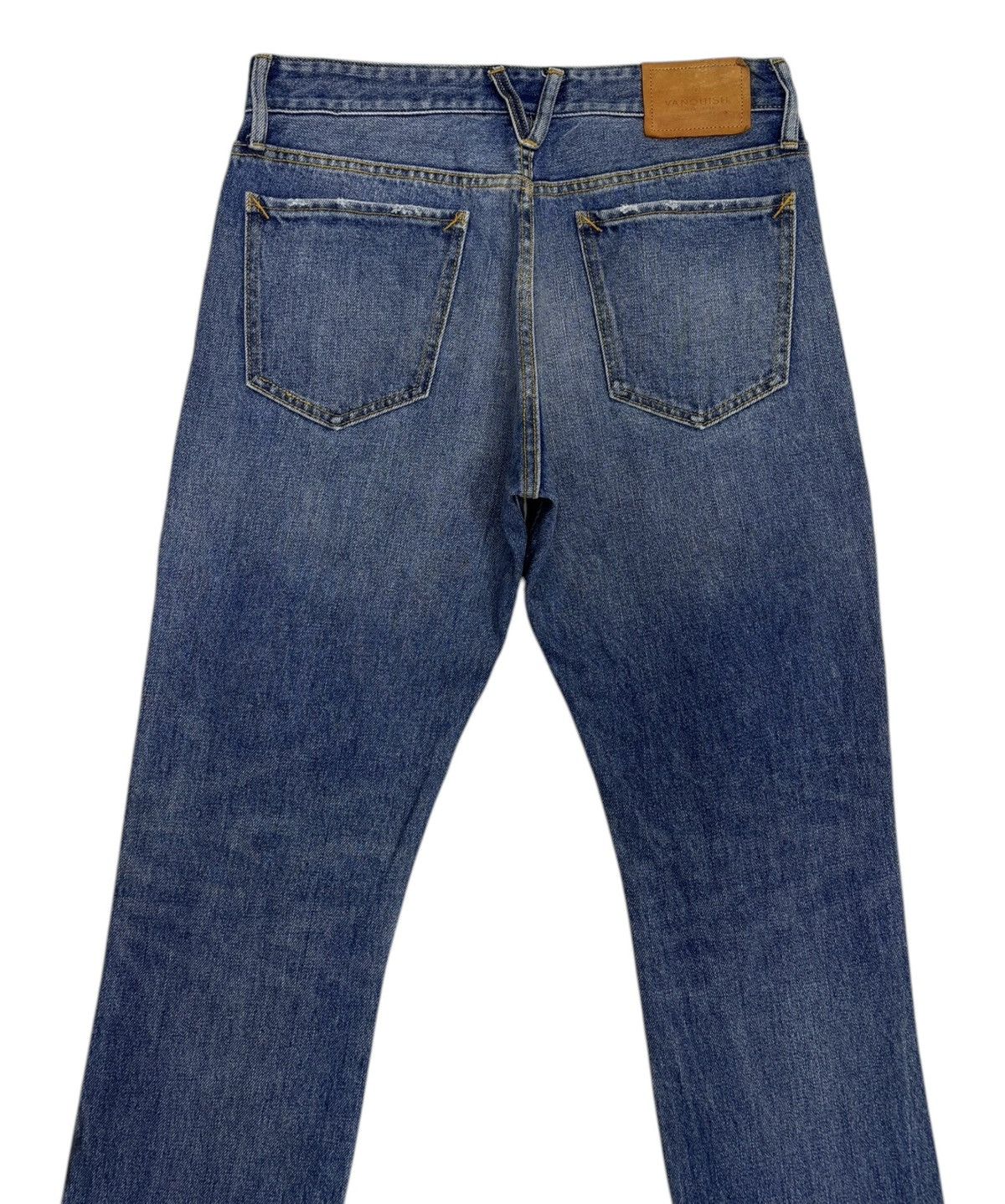 Japanese Brand × Vanquish Vintage Vanquish Ripped Regular Straight Jeans Size US 31 - 8 Thumbnail
