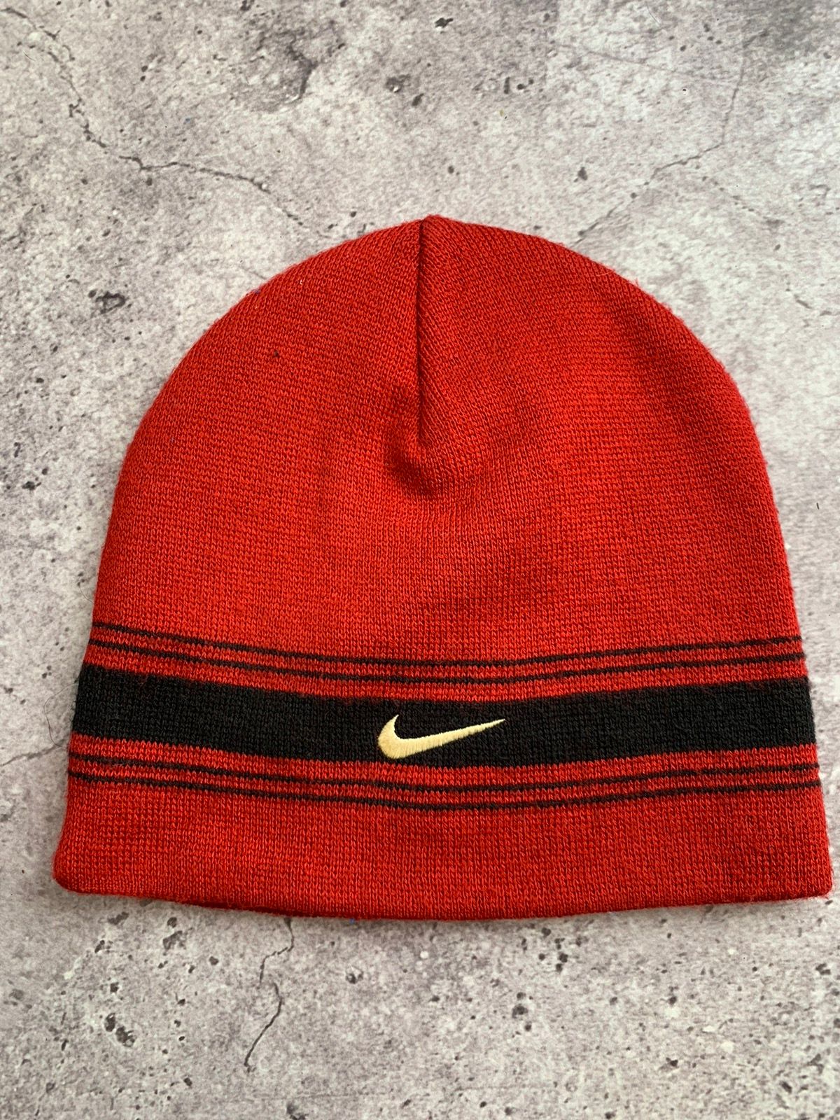 Pre-owned Nike X Vintage Nike Munchester United Hat Vintage In Red