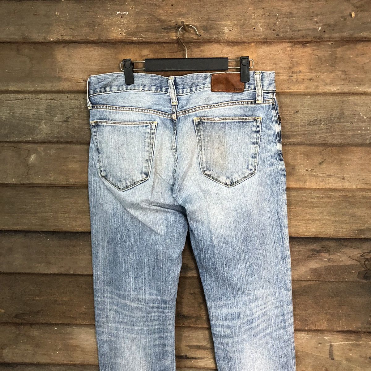Japanese Brand Uniqlo Jeans Blue faded vintage Denim Pants #7326 Size 32" / US 10 / IT 46 - 14 Thumbnail