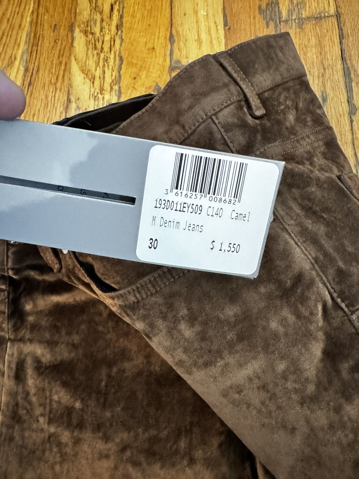 Dior × Kim Jones × Travis Scott DIOR 2022AW × CACTUS JACK SLIM FIT VELVET PANTS Size US 30 / EU 46 - 5 Thumbnail