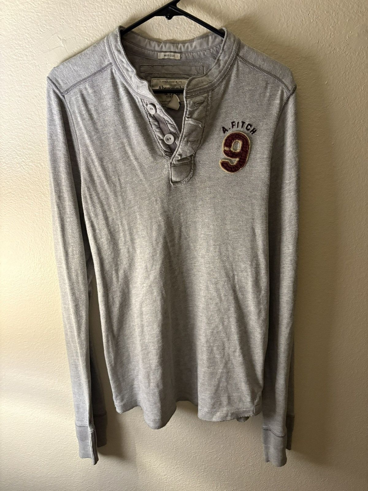 Abercrombie & Fitch Vintage Abercrombie and Fitch Longsleeve Size US L / EU 52-54 / 3 - 1 Thumbnail