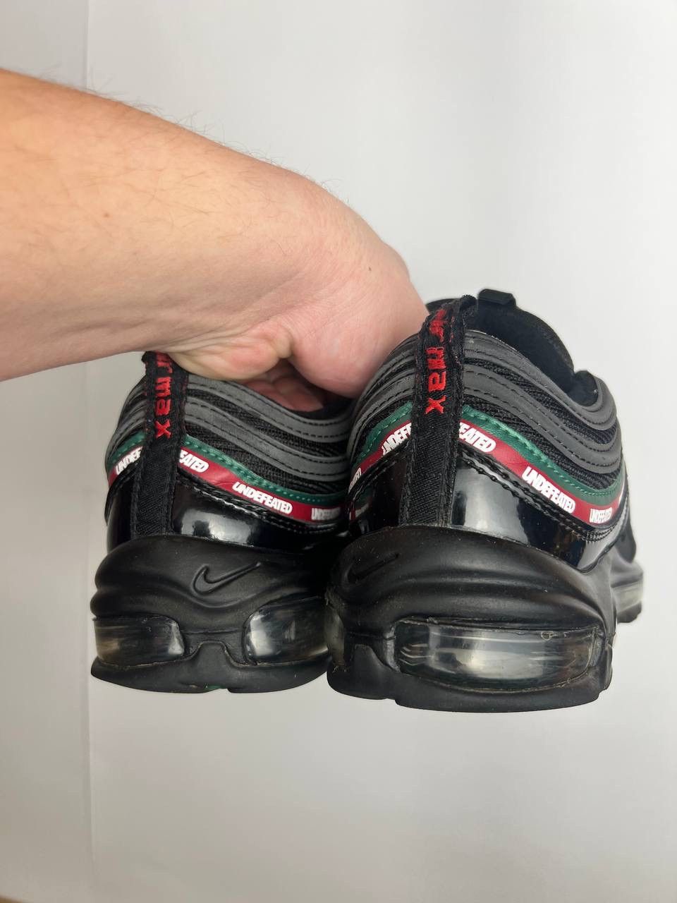 Nike × Undefeated Nike X Undefeated Air Max 97 Black Gucci Size US 9.5 / EU 42-43 - 5 Thumbnail