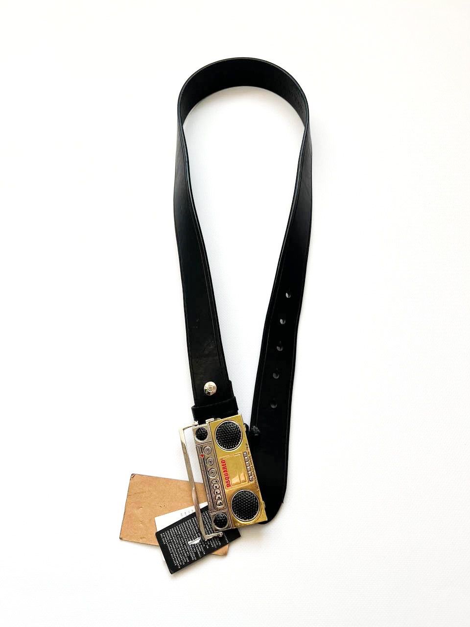Dsquared2 × Japanese Brand × Vintage Vintage Dsquared belt boombox buckle punk rock Dsquared2 Size ONE SIZE - 2 Thumbnail