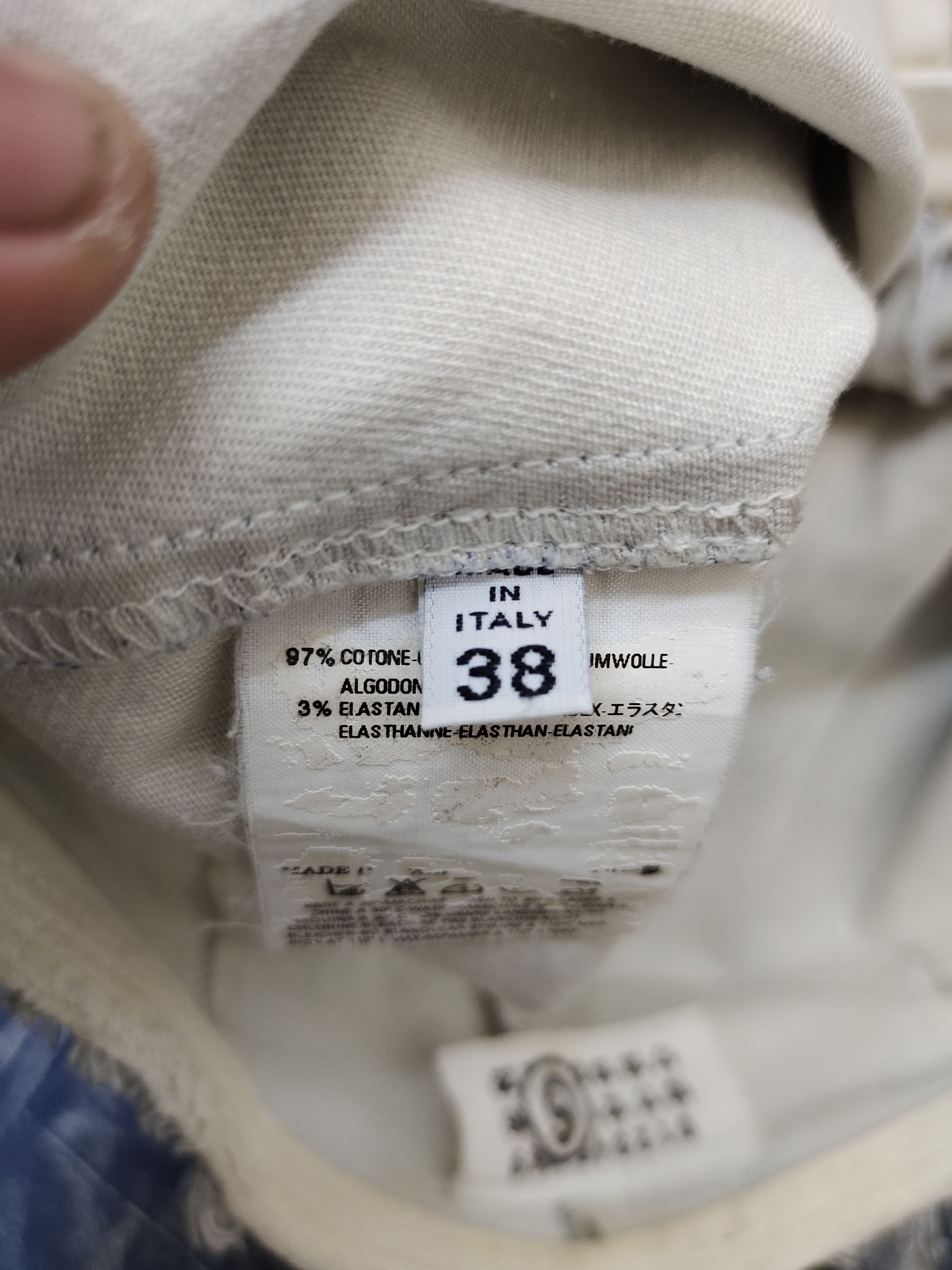 Maison Margiela Rare Vintage Maison Margiela Printed Skinny Pants Size 27" / US 4 / IT 40 - 16 Thumbnail