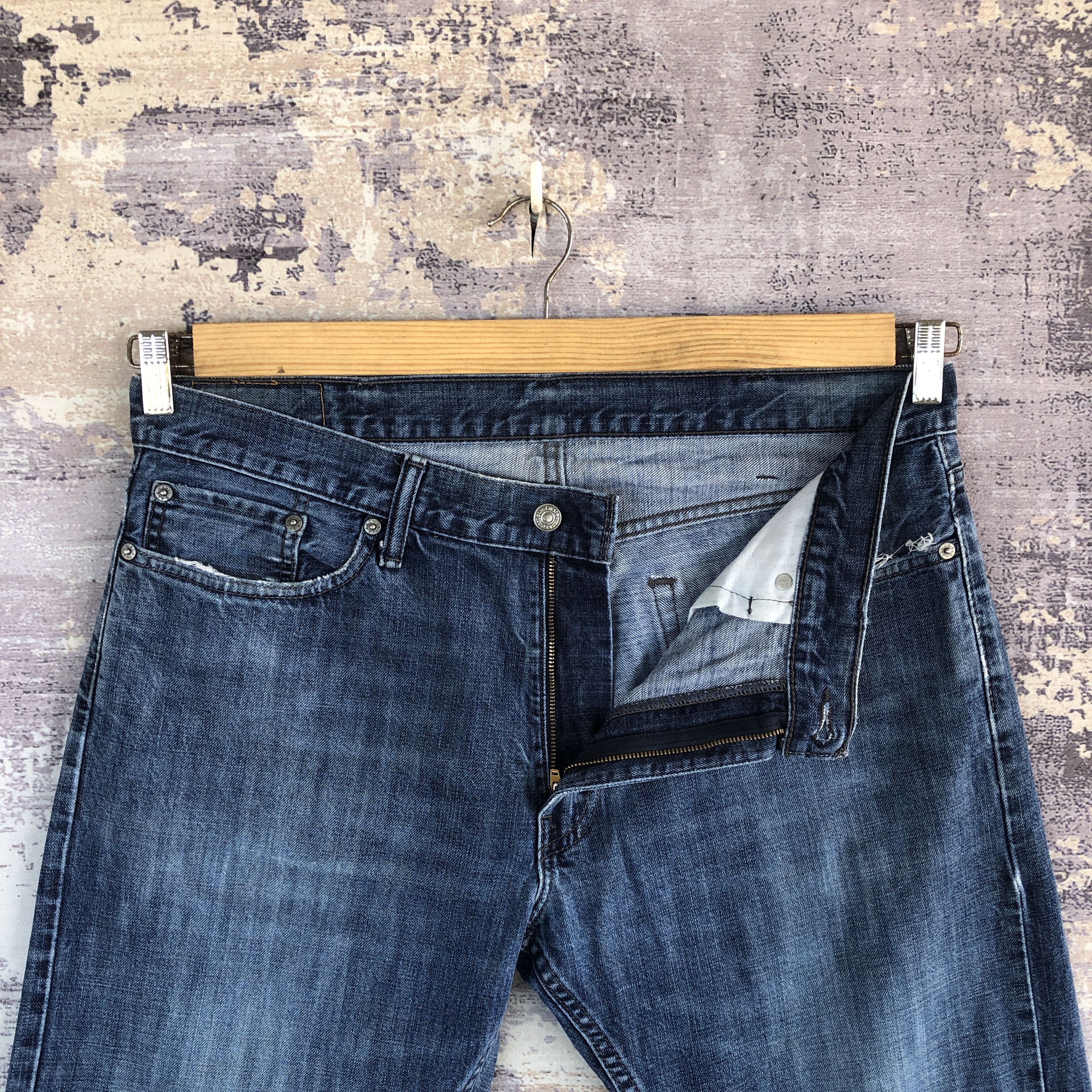 Vintage Levis 514 Jeans Distressed Levi's Faded Wash Denim