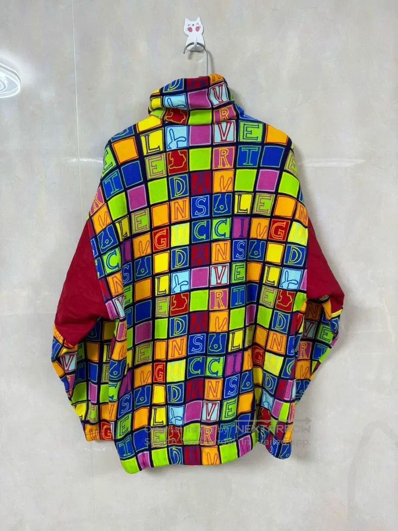Gucci Gucci Square letter full print half-zipper sweatshirt Size US XXS / EU 40 - 2 Thumbnail