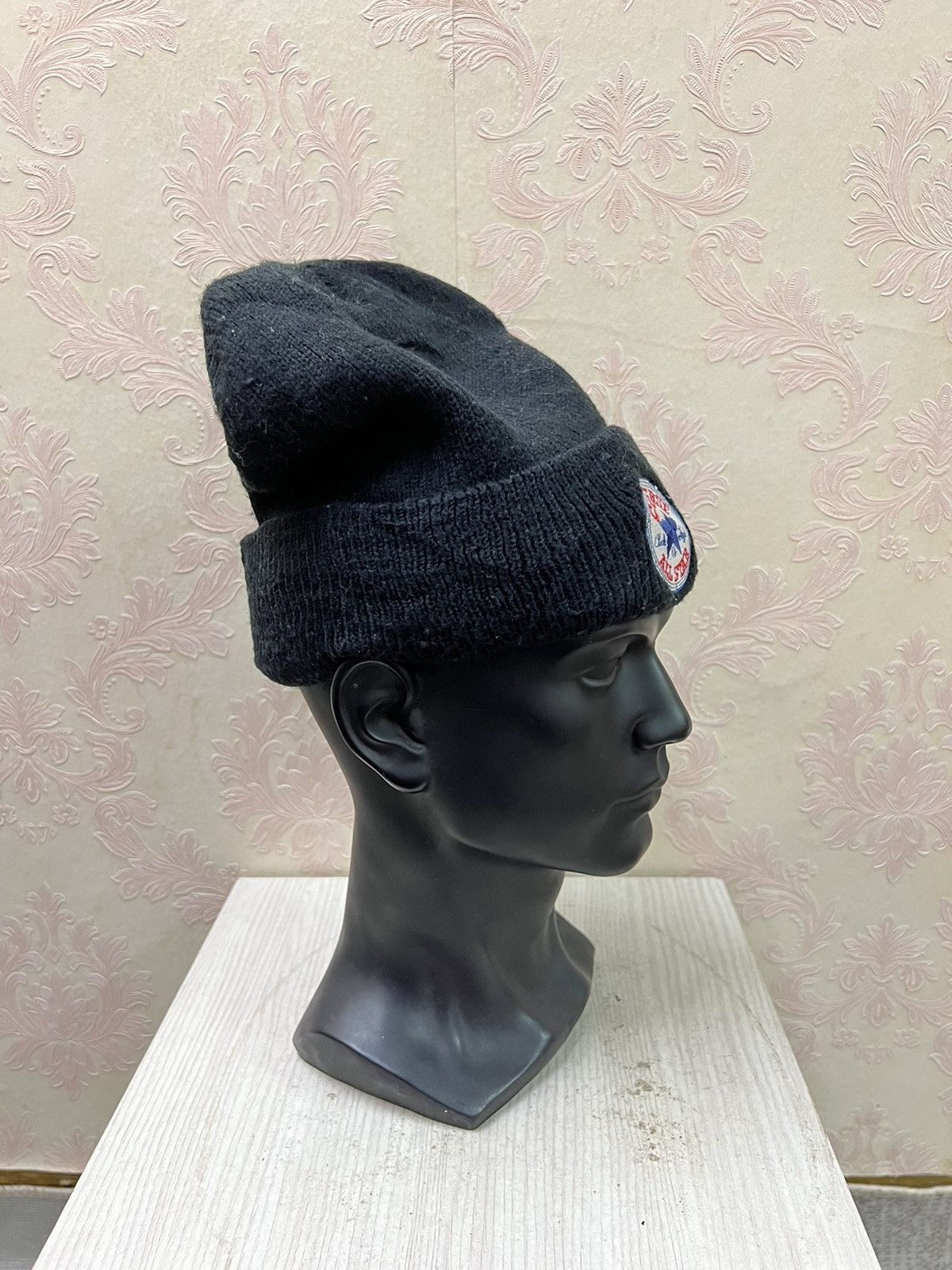 Converse Vintage Converse Big Logo Beanie Hats Size ONE SIZE - 4 Thumbnail