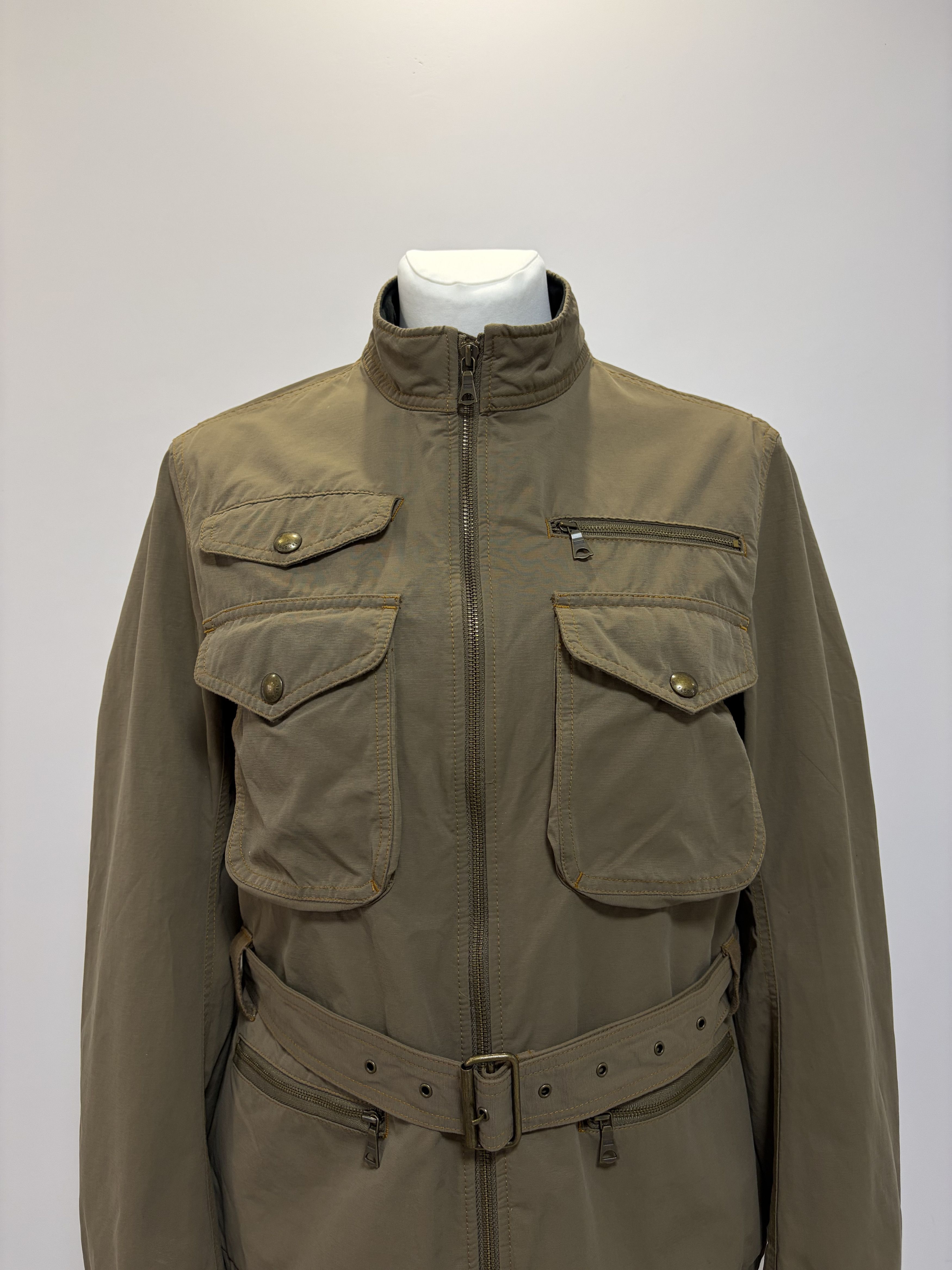 Ralph Lauren Blue Label RALPH LAUREN Belted Utility Jacket Coat RL Polo Vintage Size L / US 10 / IT 46 - 6 Thumbnail