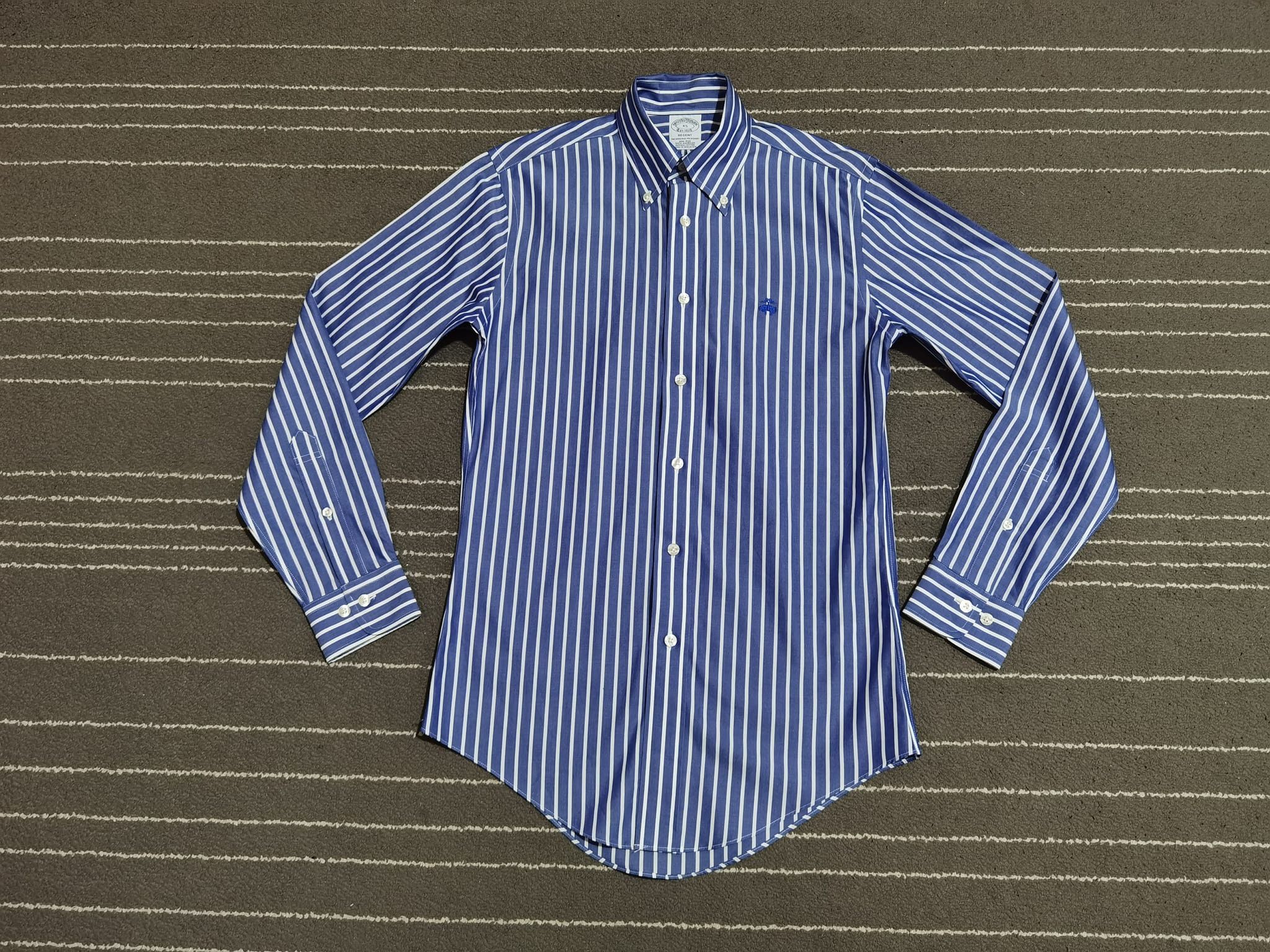Brooks Brothers Brooks Brothers Regent blue button up XS 2410 Size US XS / EU 42 / 0 - 1 Thumbnail