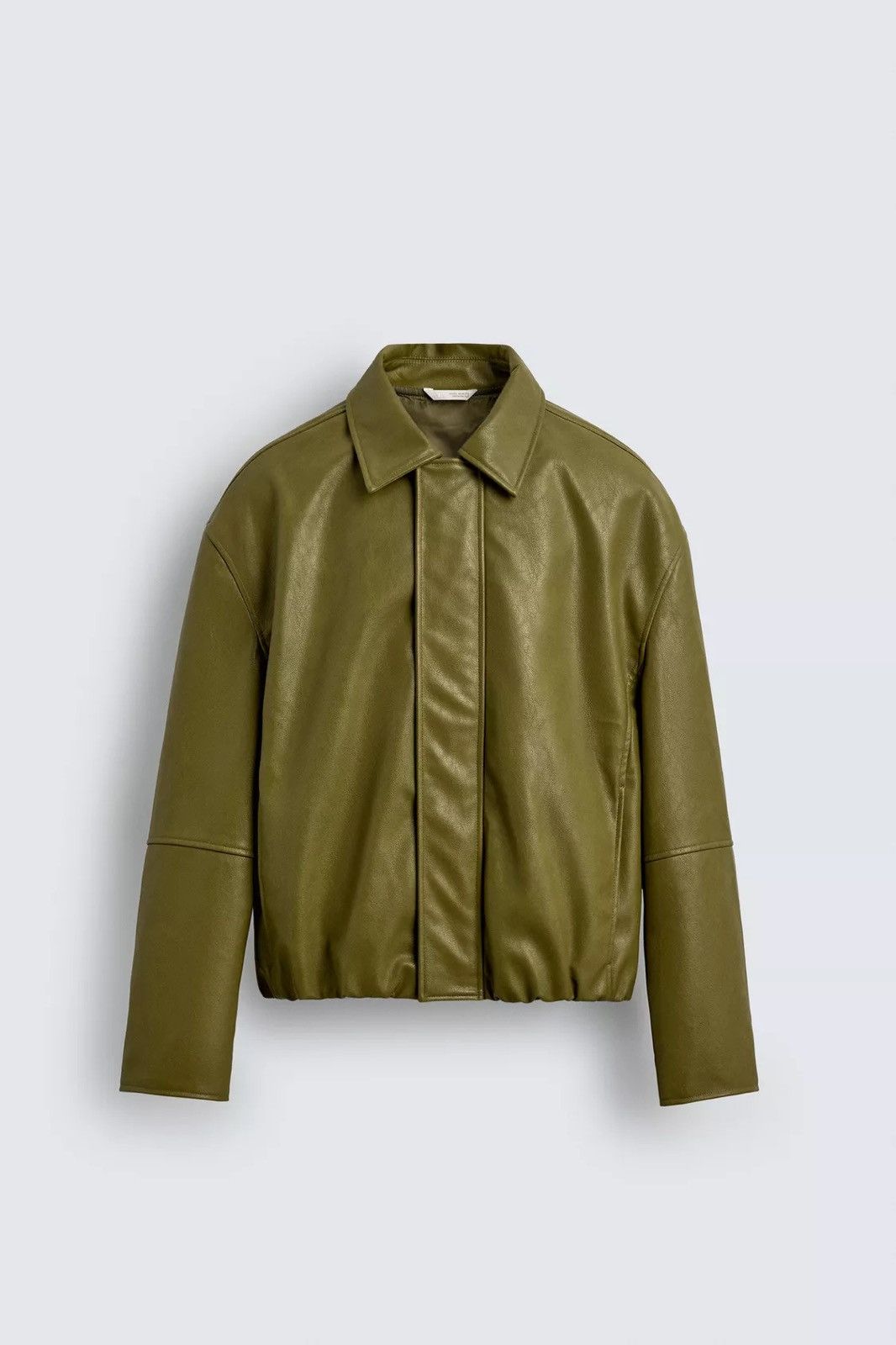 FAUX LEATHER JACKET