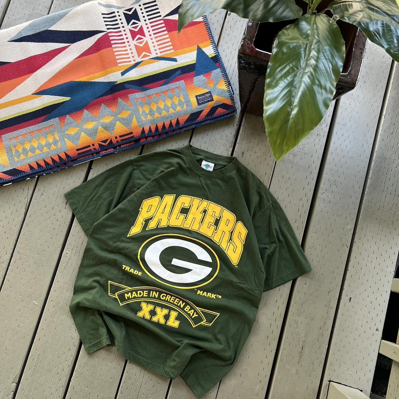 NFL × Vintage Greenbay Packers Vintage Shirt Size US XL / EU 56 / 4 - 2 Thumbnail