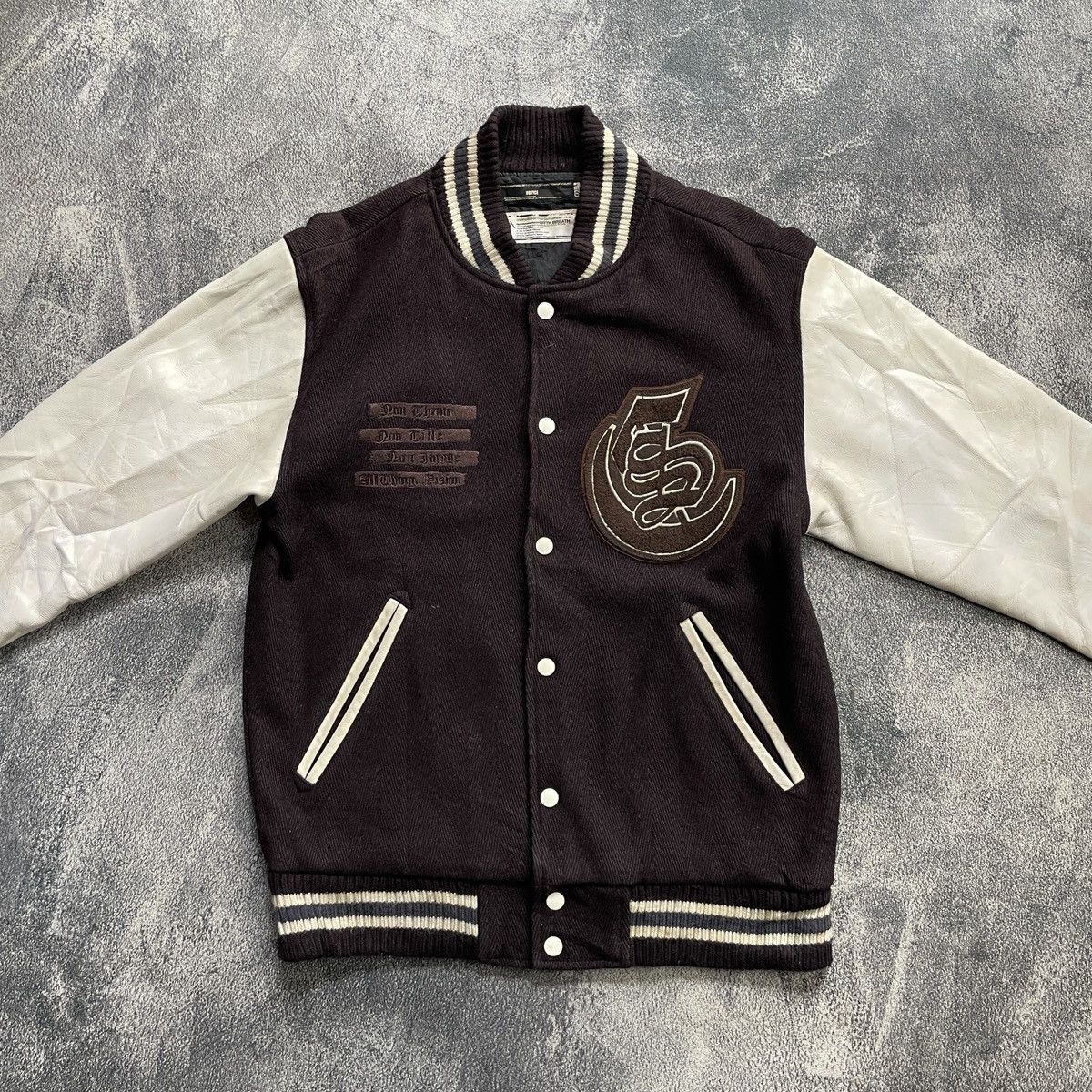 Other Number Nine Inviciblearmuda varsity jacket Size US L / EU 52-54 / 3 - 9 Thumbnail