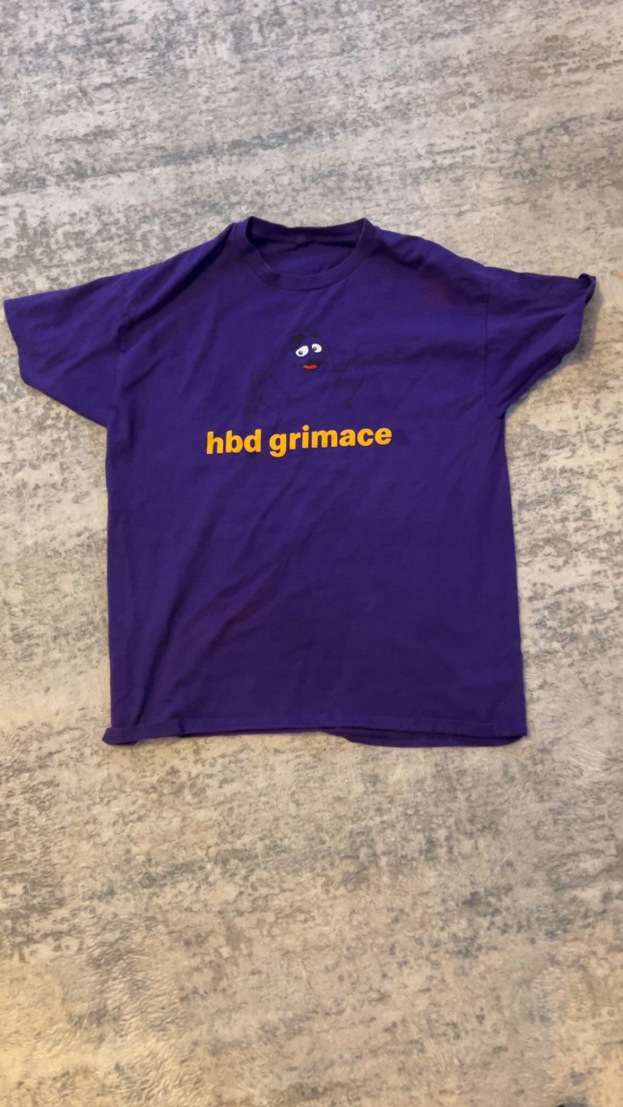 Other Purple and orange HBD GRIMACE tee #HBDGRIMACE Size US M / EU 48-50 / 2 - 1 Preview