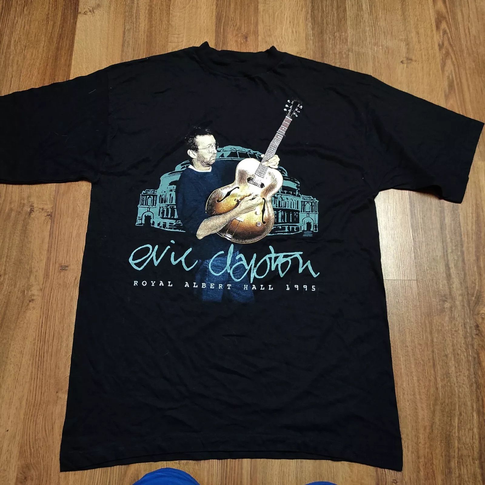 Band Tees × Vintage ERIC CLAPTON 1995 MEN VINTAGE SHIRTS SIZE XL Size US XL / EU 56 / 4 - 1 Thumbnail