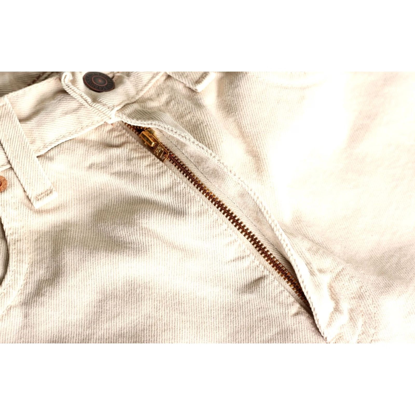 Levi's VINTAGE Levi’s 615 02 Jeans Men Size 28x31 Regular Straight Beige Denim 5-Pocket Design Mens Size US 30 / EU 46 - 6 Thumbnail
