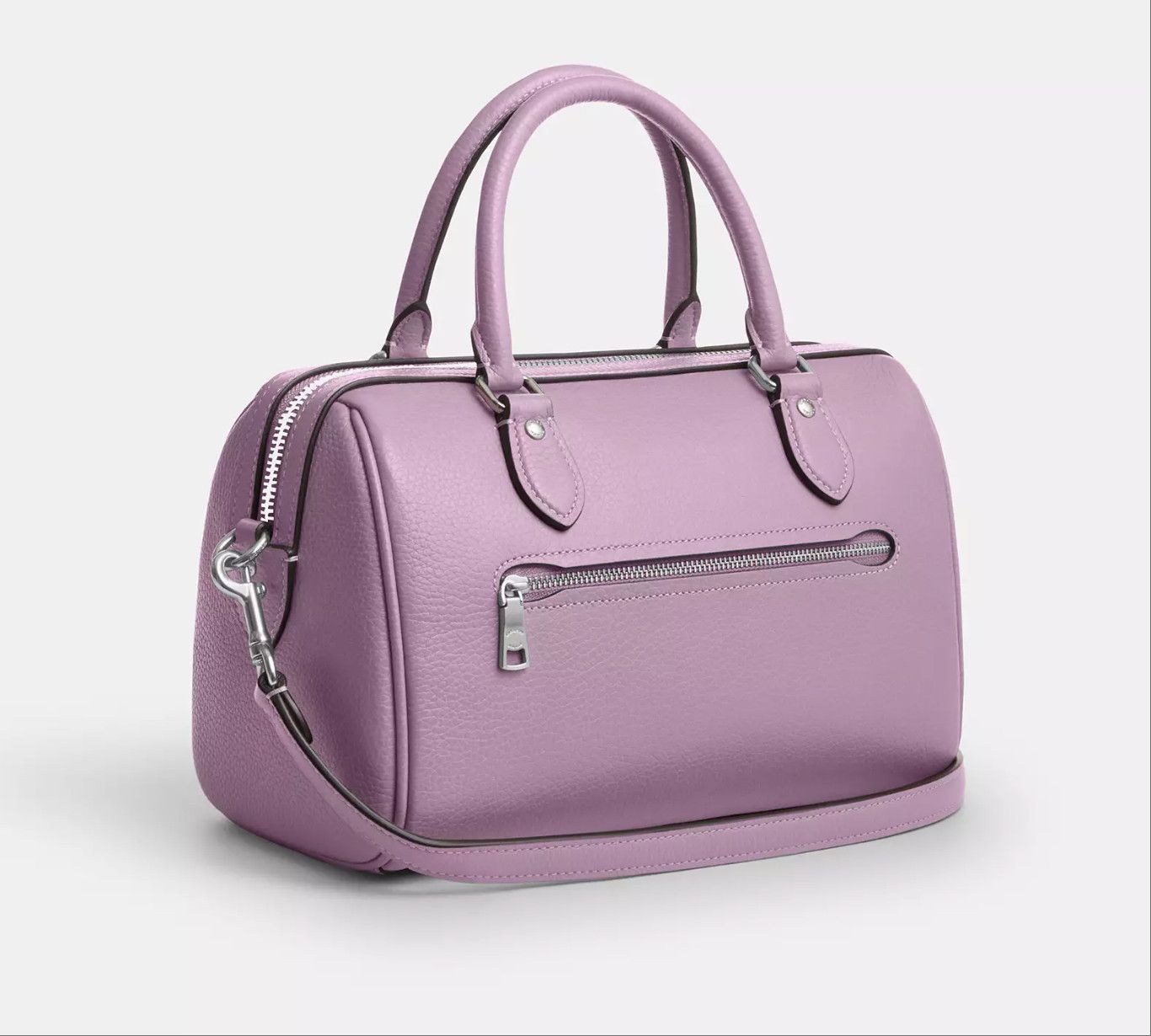 Coach Rowan Satchel Bag CV962 Silver/Jasmine Size ONE SIZE - 10 Thumbnail
