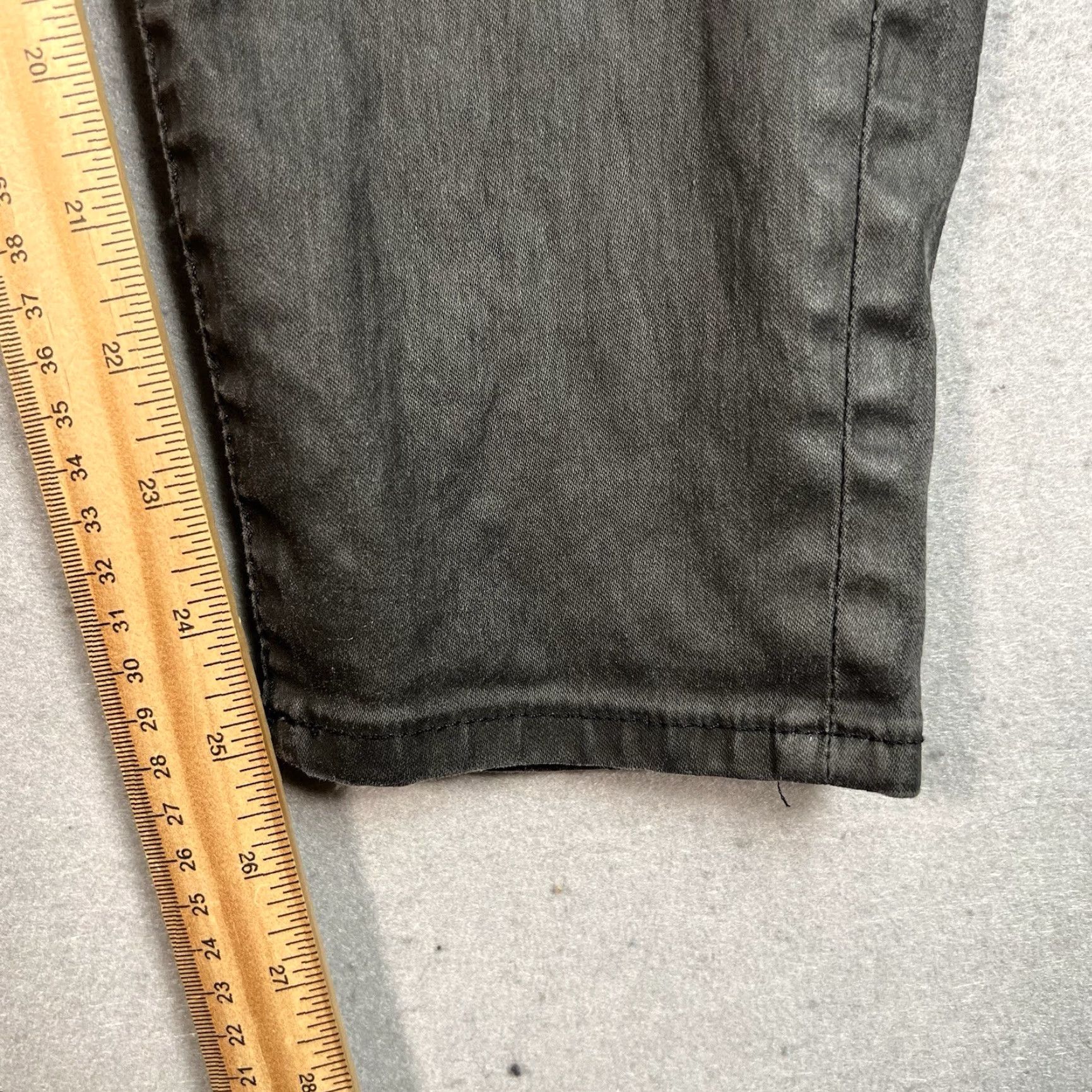 Vintage Denim & Supply Ralph Lauren Jeans 30 Womens Black Coated Denim Crop Skinny Denim & Supply Ralph Lauren Jeans 30 Womens Black Coated Denim Crop Skinny Size 30" / US 8 / IT 44 - 5 Thumbnail