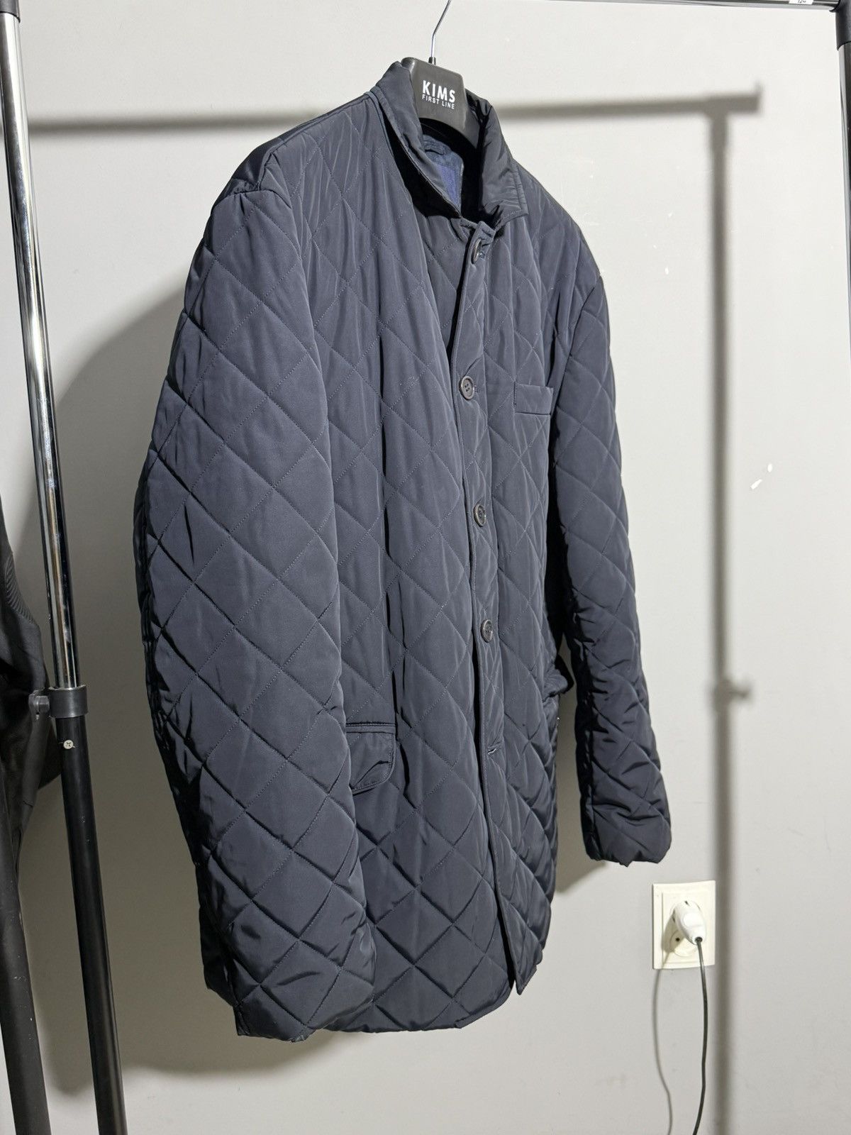 Boggi Boggi Nilano Navy Blue quilted jacket size XXL Size US XXL / EU 58 / 5 - 3 Thumbnail