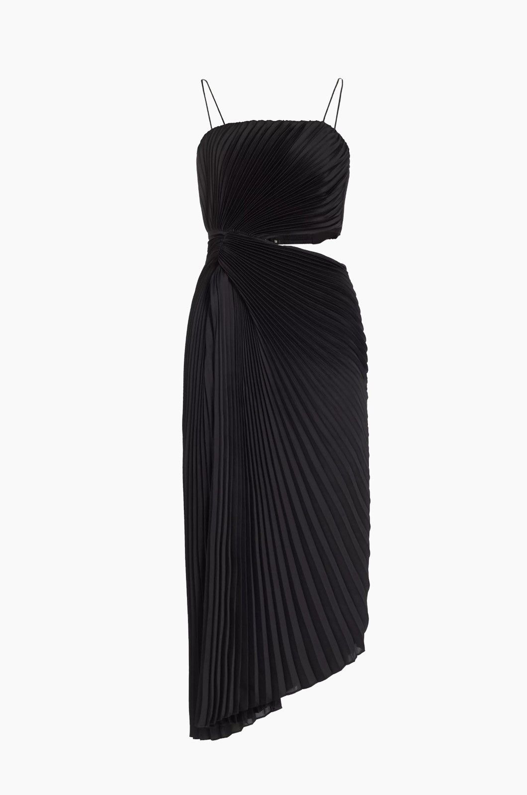 Alice + Olivia Alice + Olivia Pleated Cut-Out Midi-Dress size 0 Size XS / US 0-2 / IT 36-38 - 1 Thumbnail