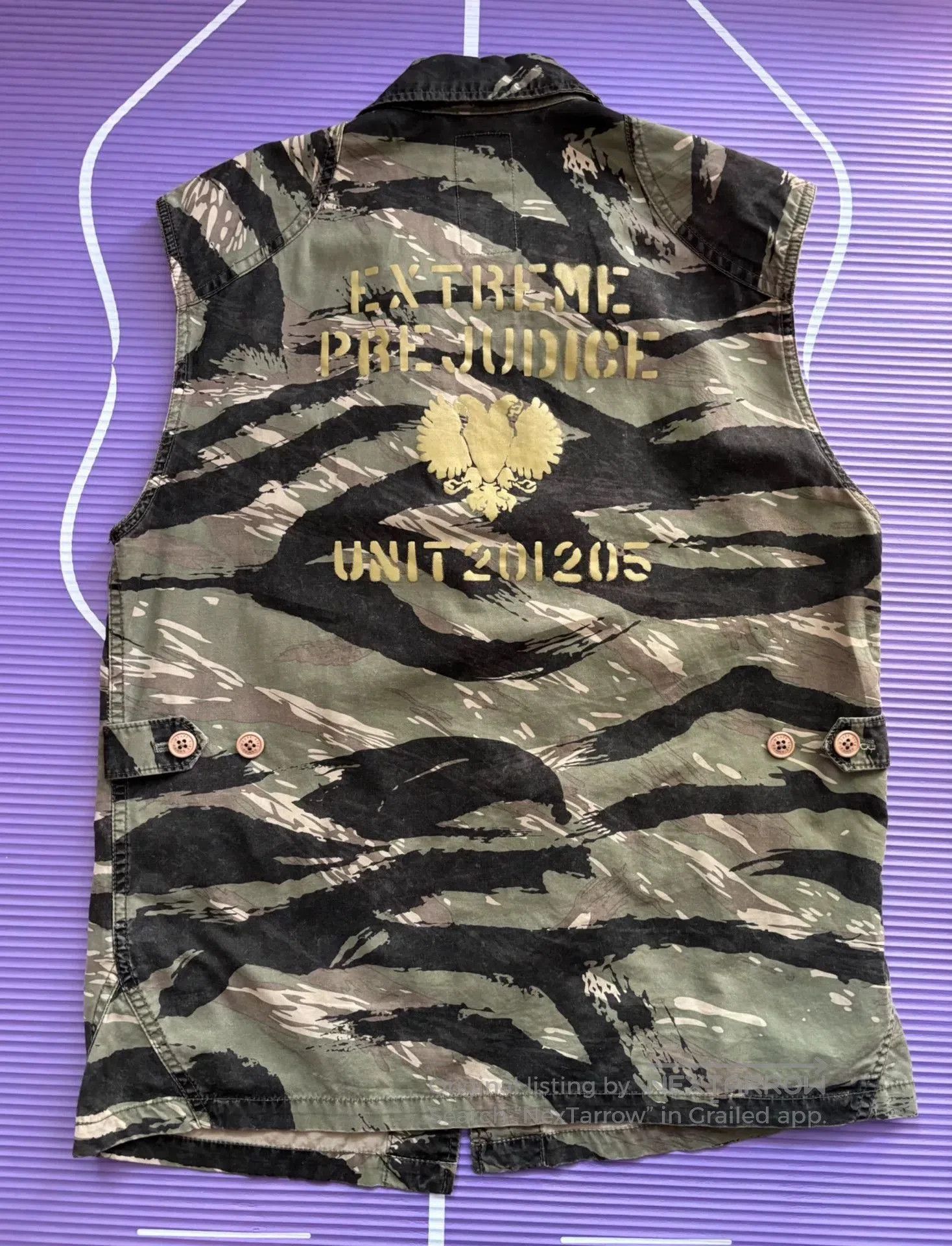 Wtaps WTAPS 08SS Tiger Camo Vest. Size US M / EU 48-50 / 2 - 2 Thumbnail