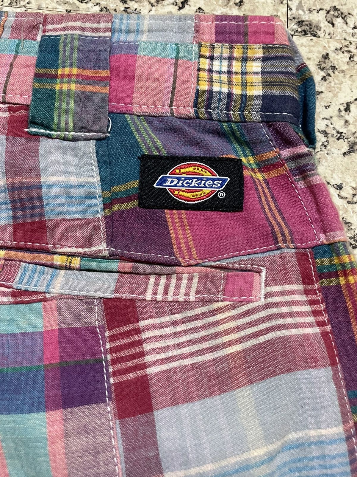 Beams Plus RARE BEAMS x Dickies Patchwork Madras Plaid Trousers Size US 30 / EU 46 - 16 Thumbnail