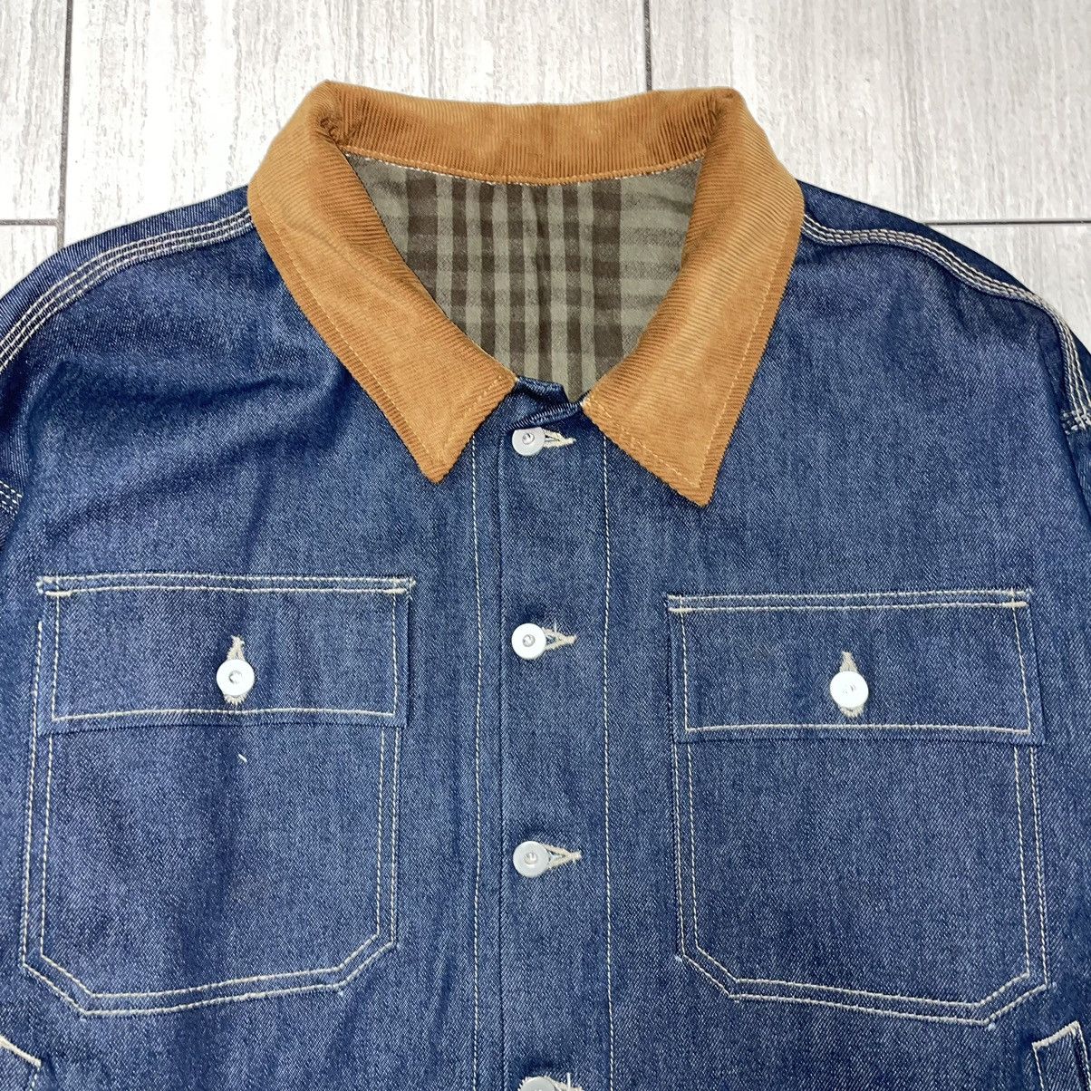 Los Angeles Apparel × Yeezy Yeezy Season Raw Denim Jacket Sample Flannel Lined Size US L / EU 52-54 / 3 - 7 Thumbnail