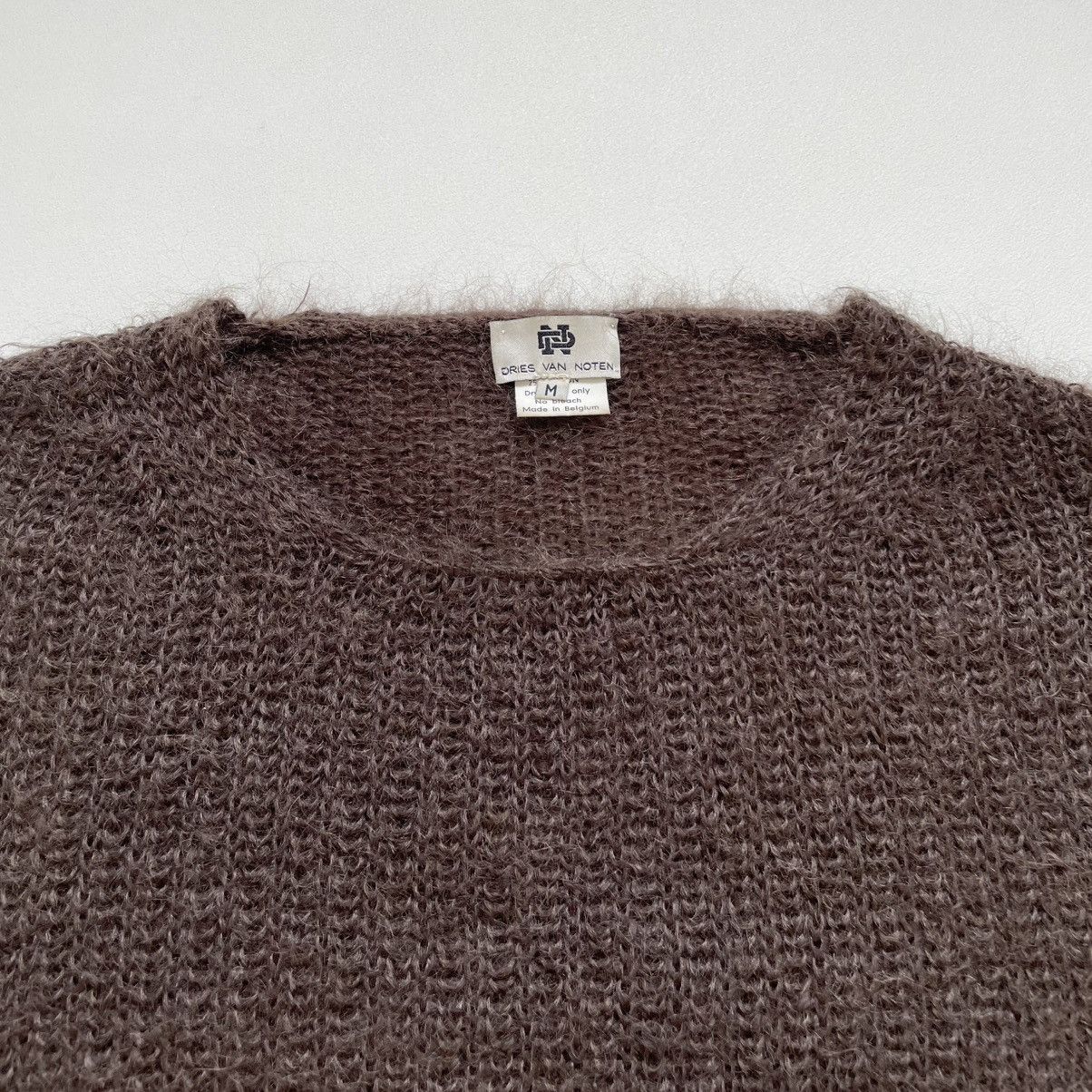 Dries Van Noten Early 2000s ‘Cobweb Weave’ Mohair Sweater Size US M / EU 48-50 / 2 - 4 Thumbnail