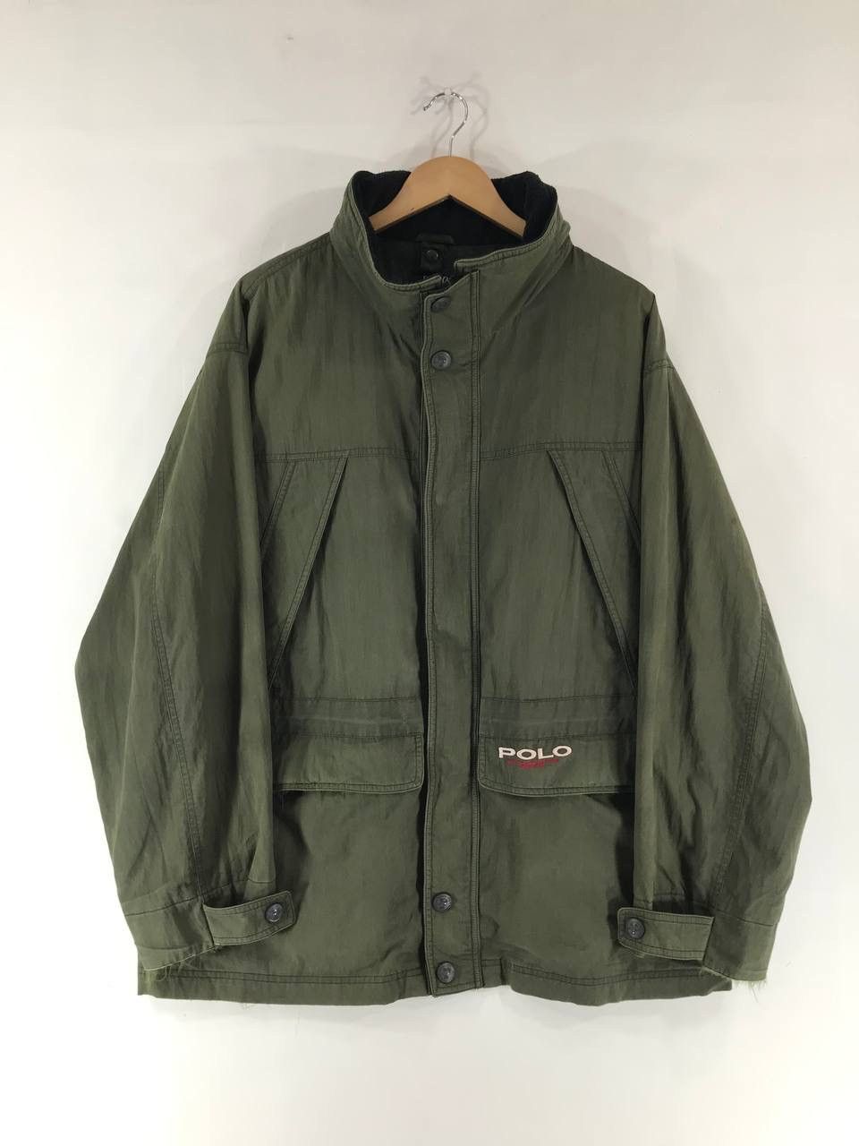 Polo Ralph Lauren × RRL Ralph Lauren × Vintage Vintage Polo Pocketable Jacket Rare Design Size US XL / EU 56 / 4 - 1 Thumbnail
