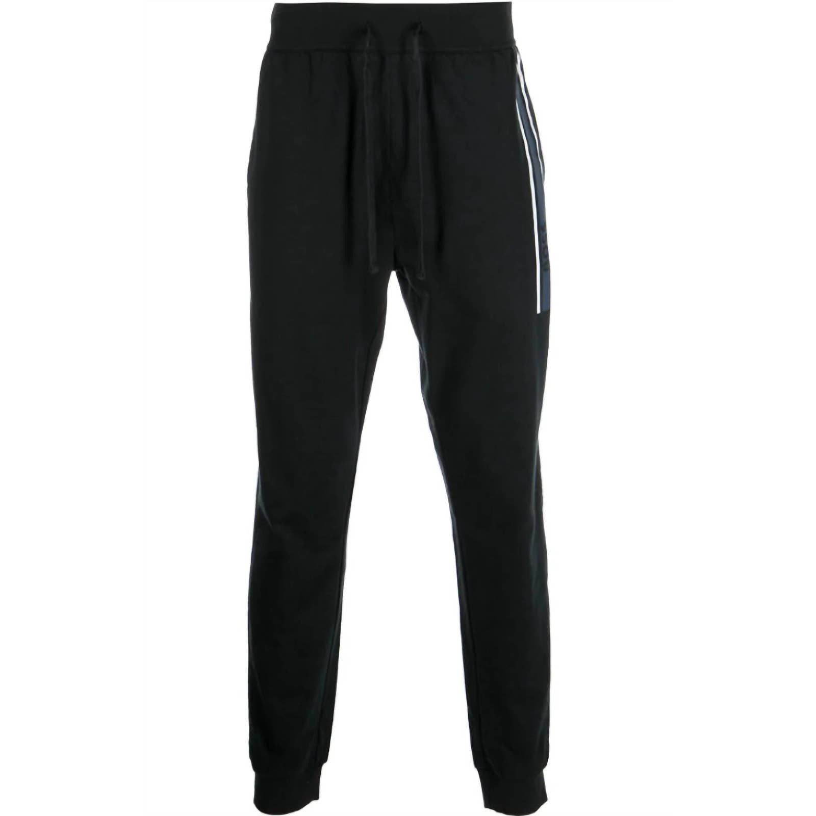 Hugo Boss HUGO BOSS Men's Authentic Logo Joggers Track Pants In Black ...