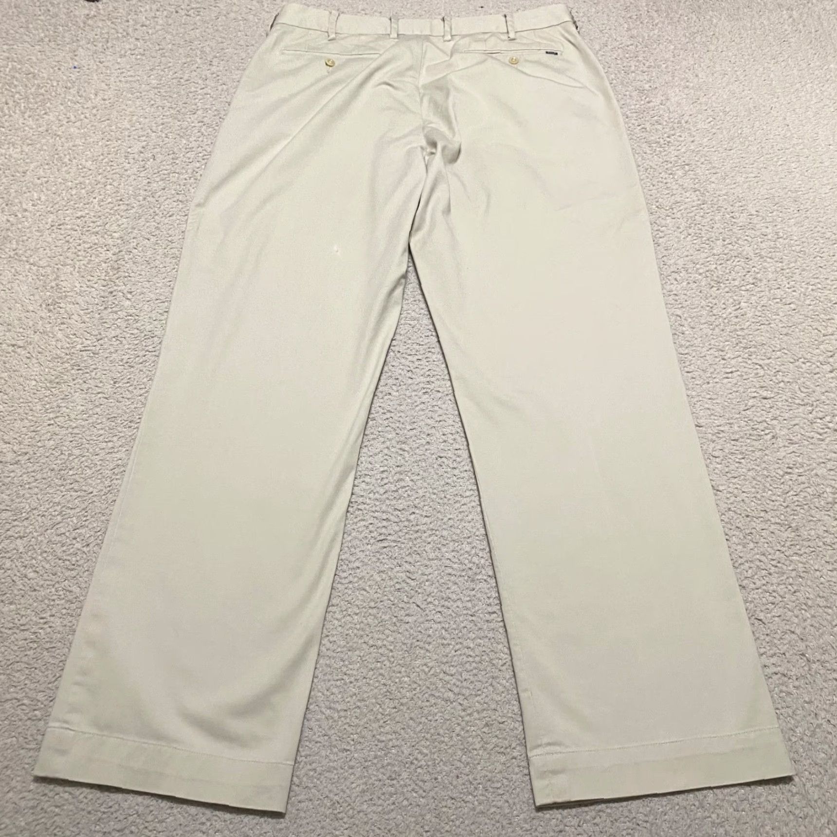 Polo Ralph Lauren Polo Ralph Lauren Pants Mens 33x30 Beige Chino Cotton Straight Mid Rise Classic Size US XS / EU 42 / 0 - 2 Thumbnail