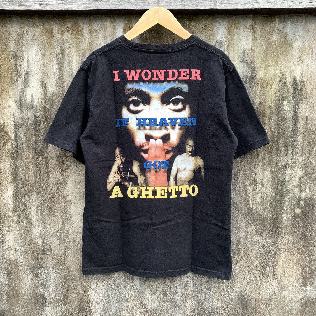 Rap Tees VERY RARE! VINTAGE TUPAC SHAKUR ALL EYEZ ON ME T-SHIRT Size US XL / EU 56 / 4 - 2 Thumbnail