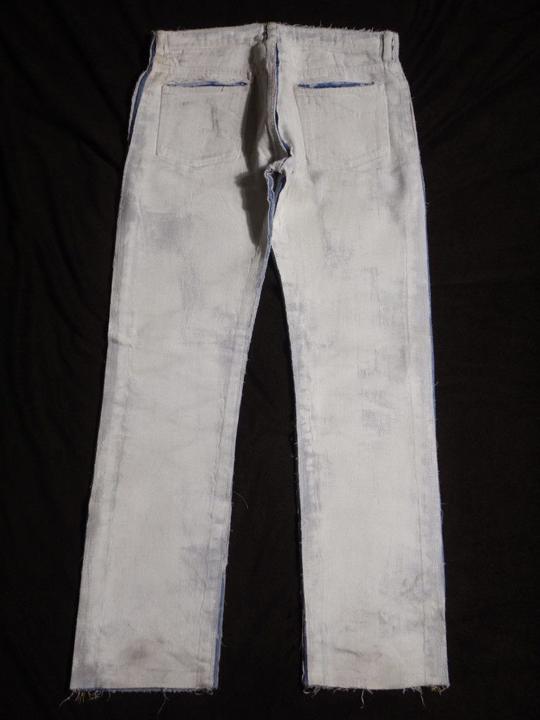 Maison Margiela 2016 Cracked Paint Jeans Size US 28 / EU 44 - 2 Thumbnail
