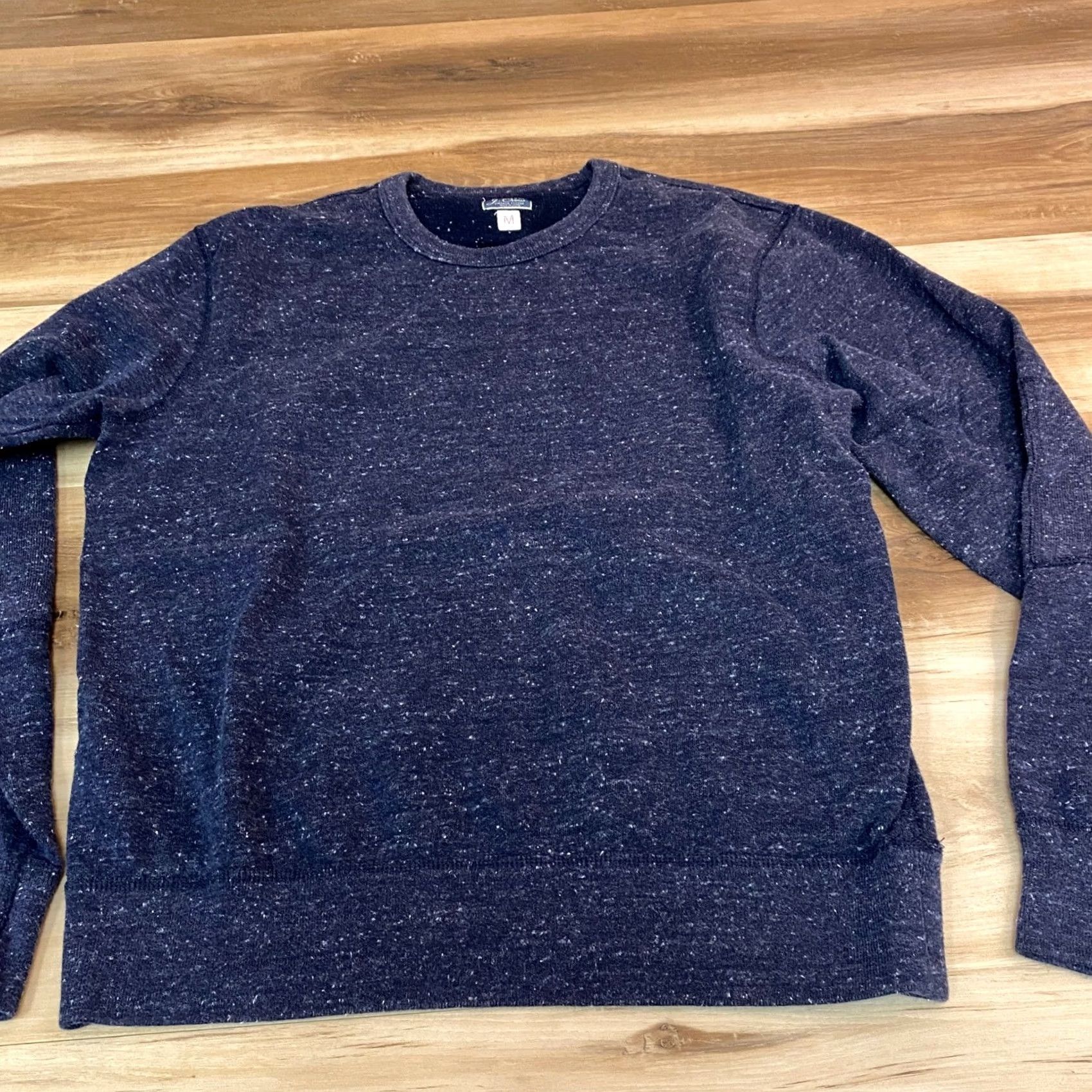 J.Crew J.Crew Sweatshirt Fleece Navy Blue Crewneck Men M Elbow Pad Vintage? No Size US M / EU 48-50 / 2 - 2 Thumbnail