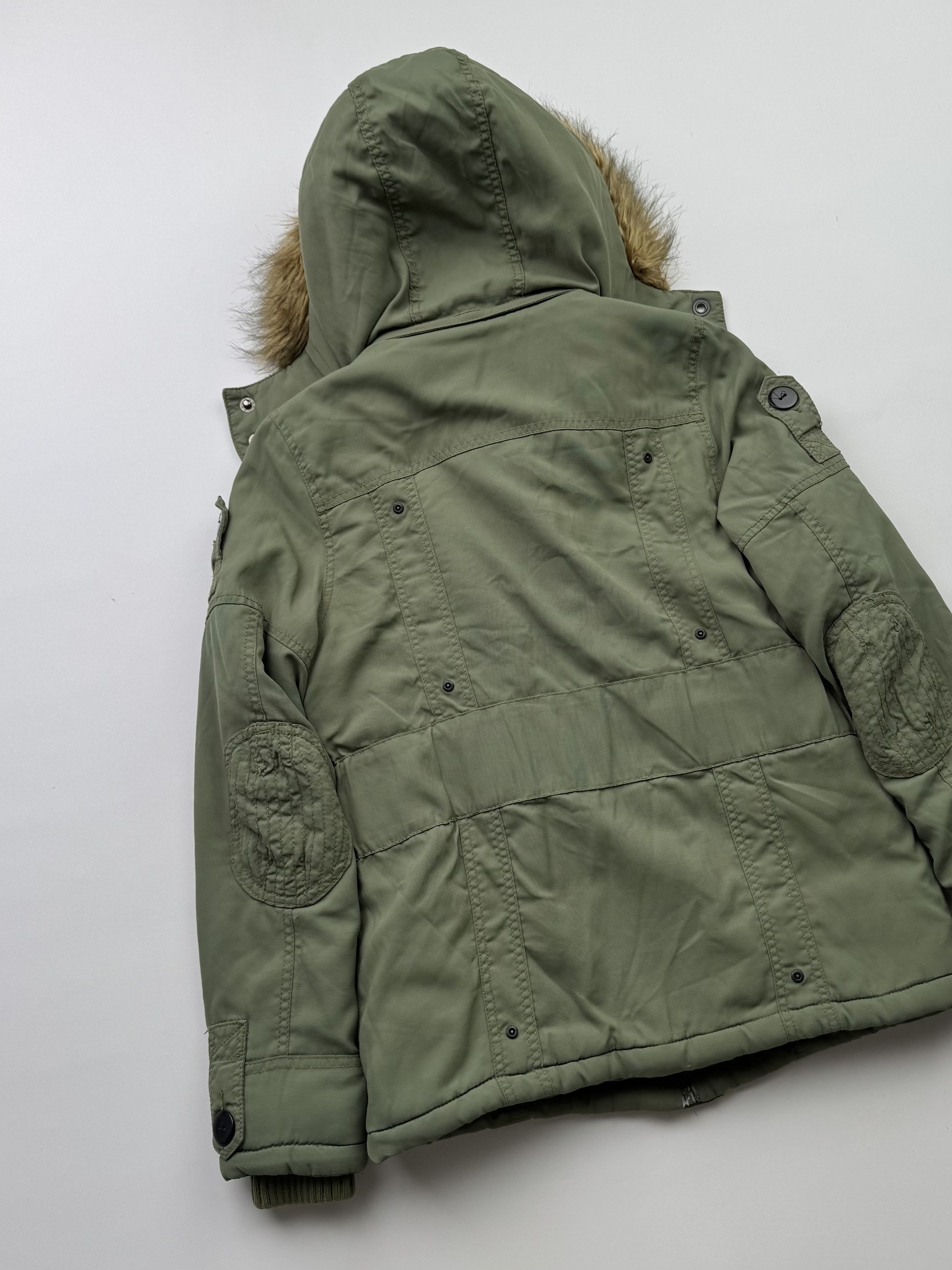 Japanese Brand Vintage Faux Fur Hood Jacket B755(V43)E2 Size XS / US 0-2 / IT 36-38 - 7 Thumbnail