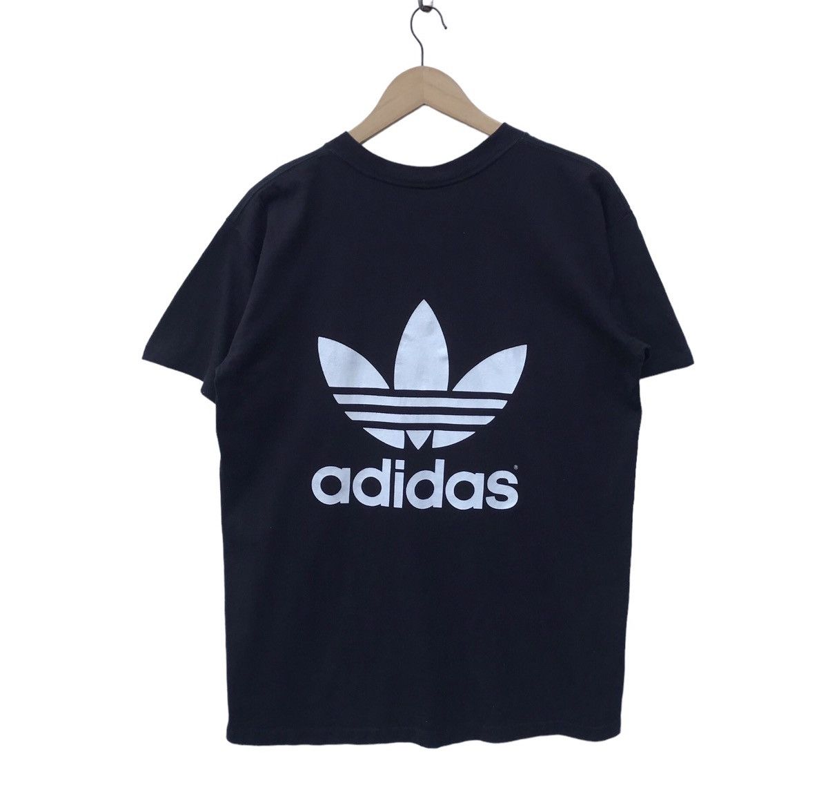 Vintage Vintage Adidas Big Logo Made in Usa Shirt Size US M / EU 48-50 / 2 - 8 Thumbnail