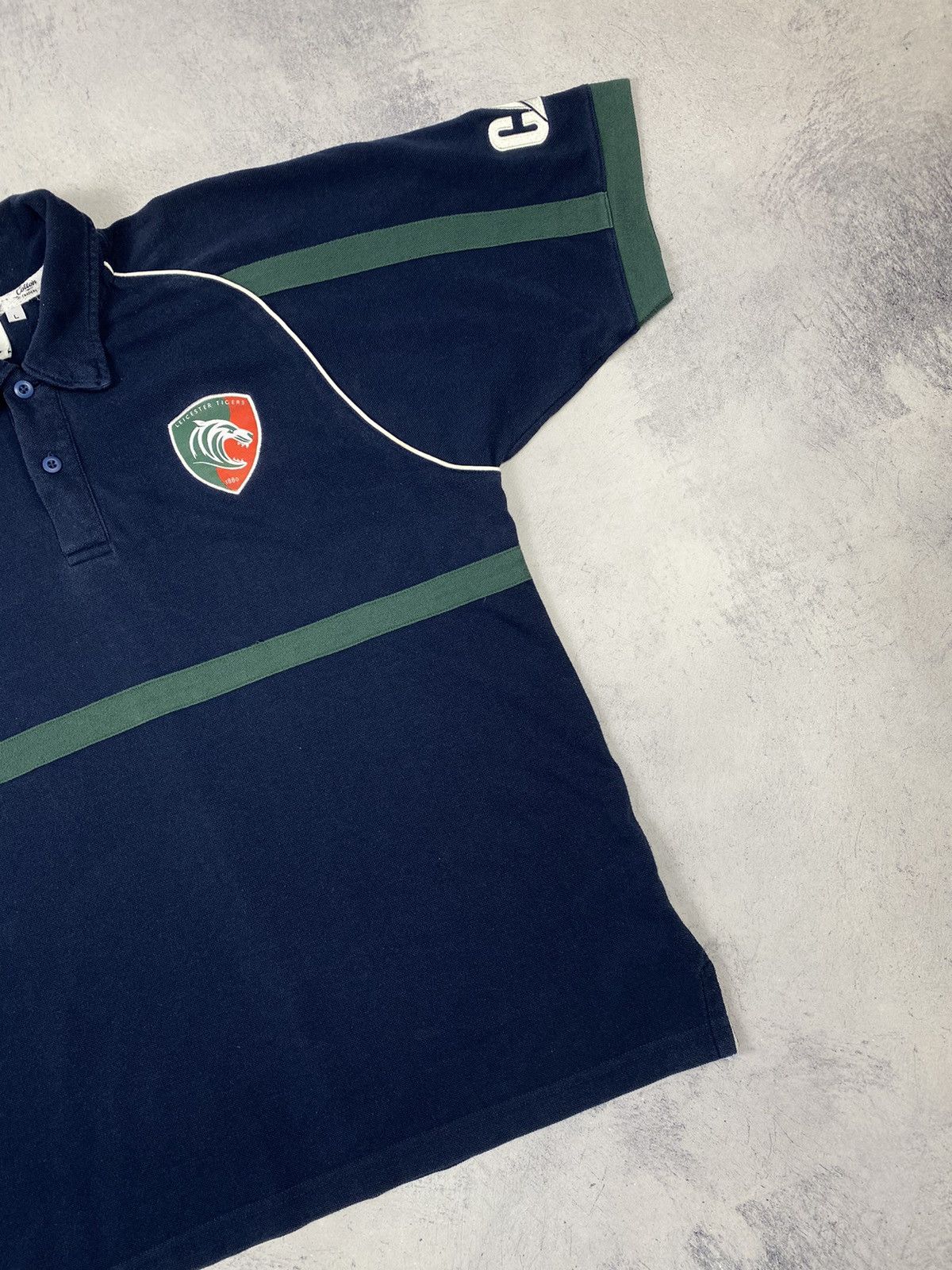 Cotton Traders Vintage Cotton Trades x Leicester Tigers Rugby Jersey Shirt Size US L / EU 52-54 / 3 - 3 Thumbnail
