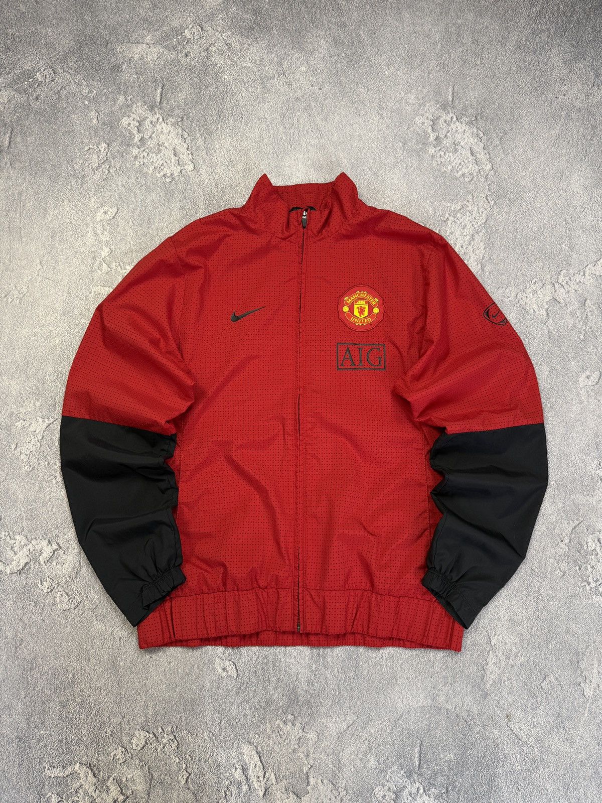 Other Nike Manchester United Swoosh Soccer Jersey Football AIG Size US L / EU 52-54 / 3 - 1 Thumbnail