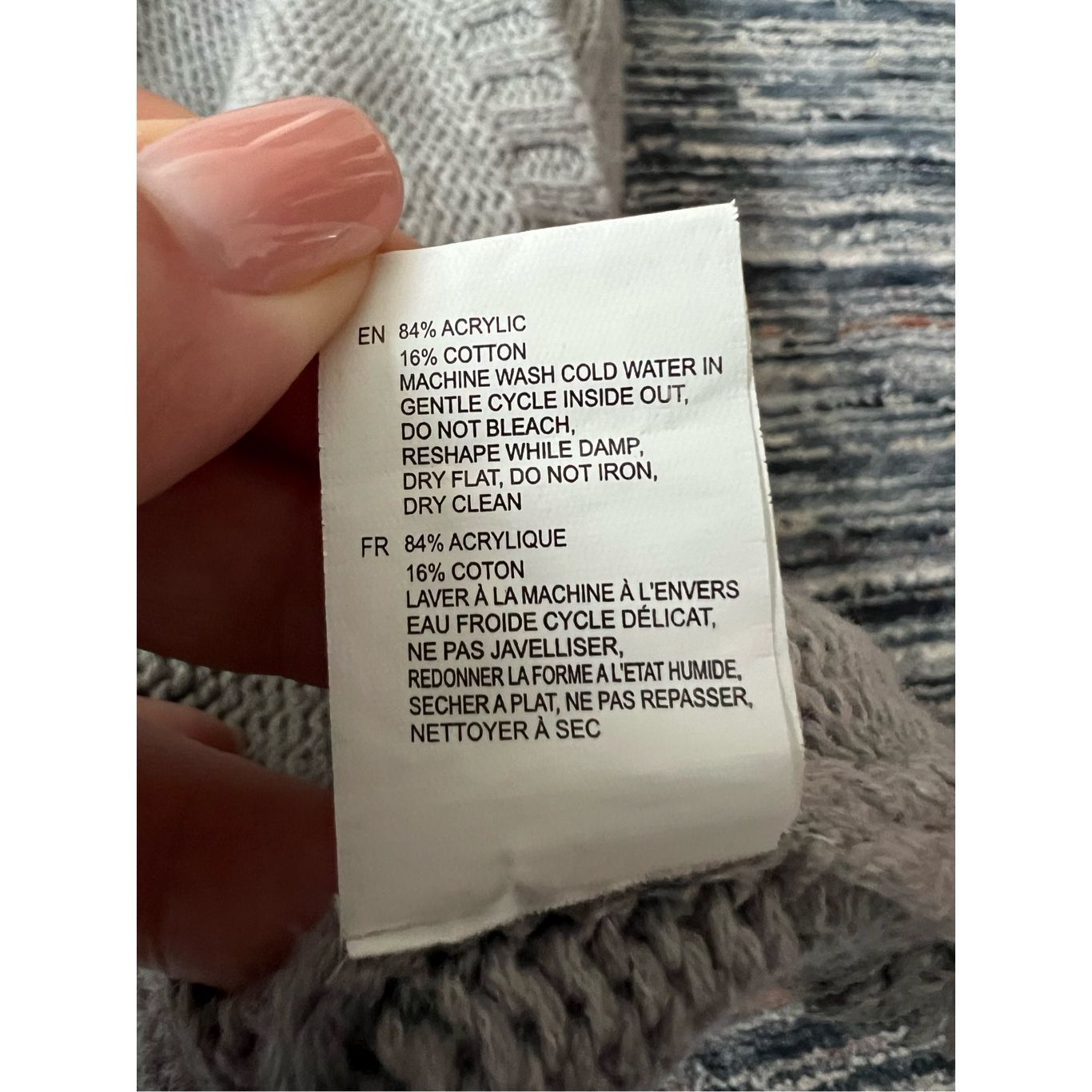 Anthropologie Anthropologie NWT Split Back Sweater Grey Sz L Size L / US 10 / IT 46 - 5 Thumbnail
